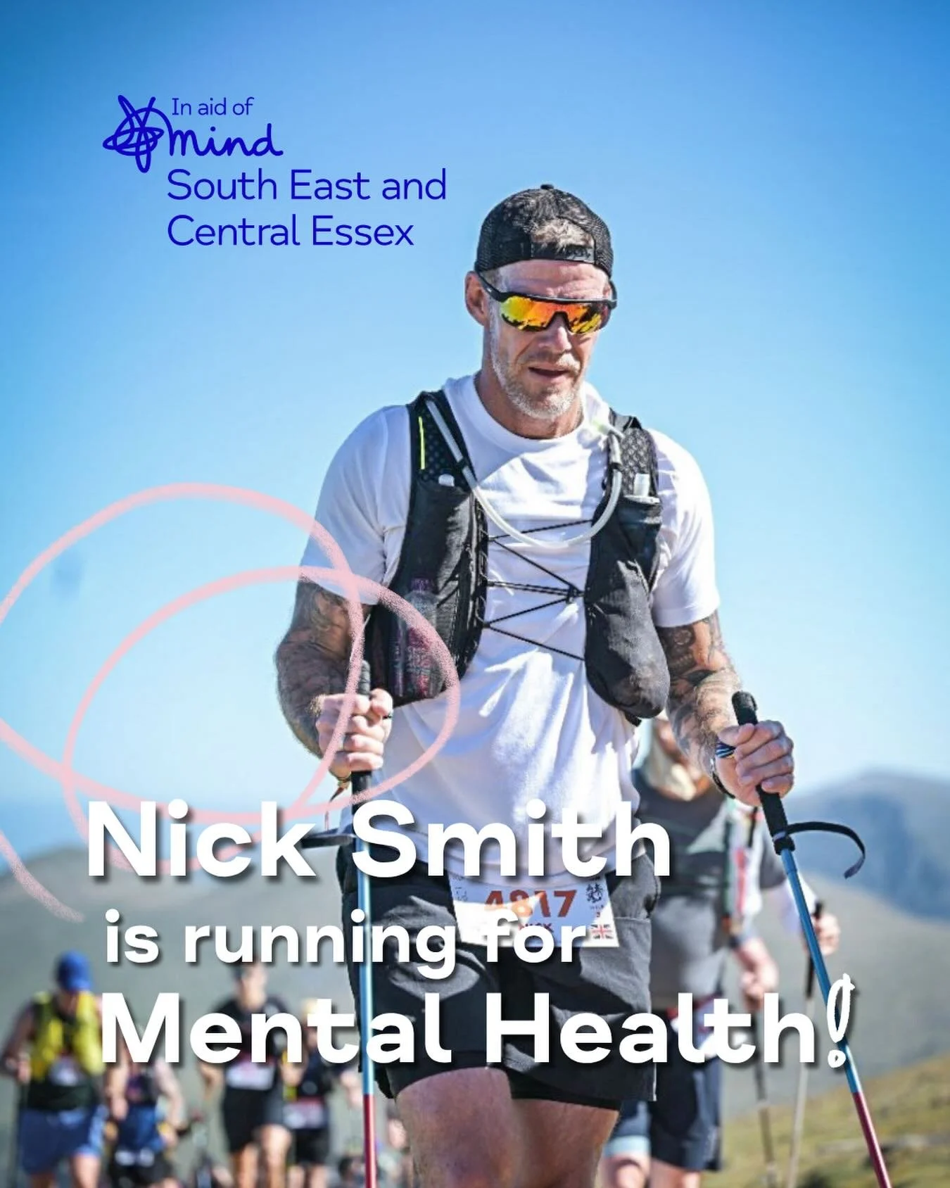 London to Brighton. One ultra challenge. 
One powerful cause 💙

@higherprimate72  is turning challenge into change.

After facing his own mental health struggles, Nick knows how tough things can get. And now, as a support worker, he sees just how ma