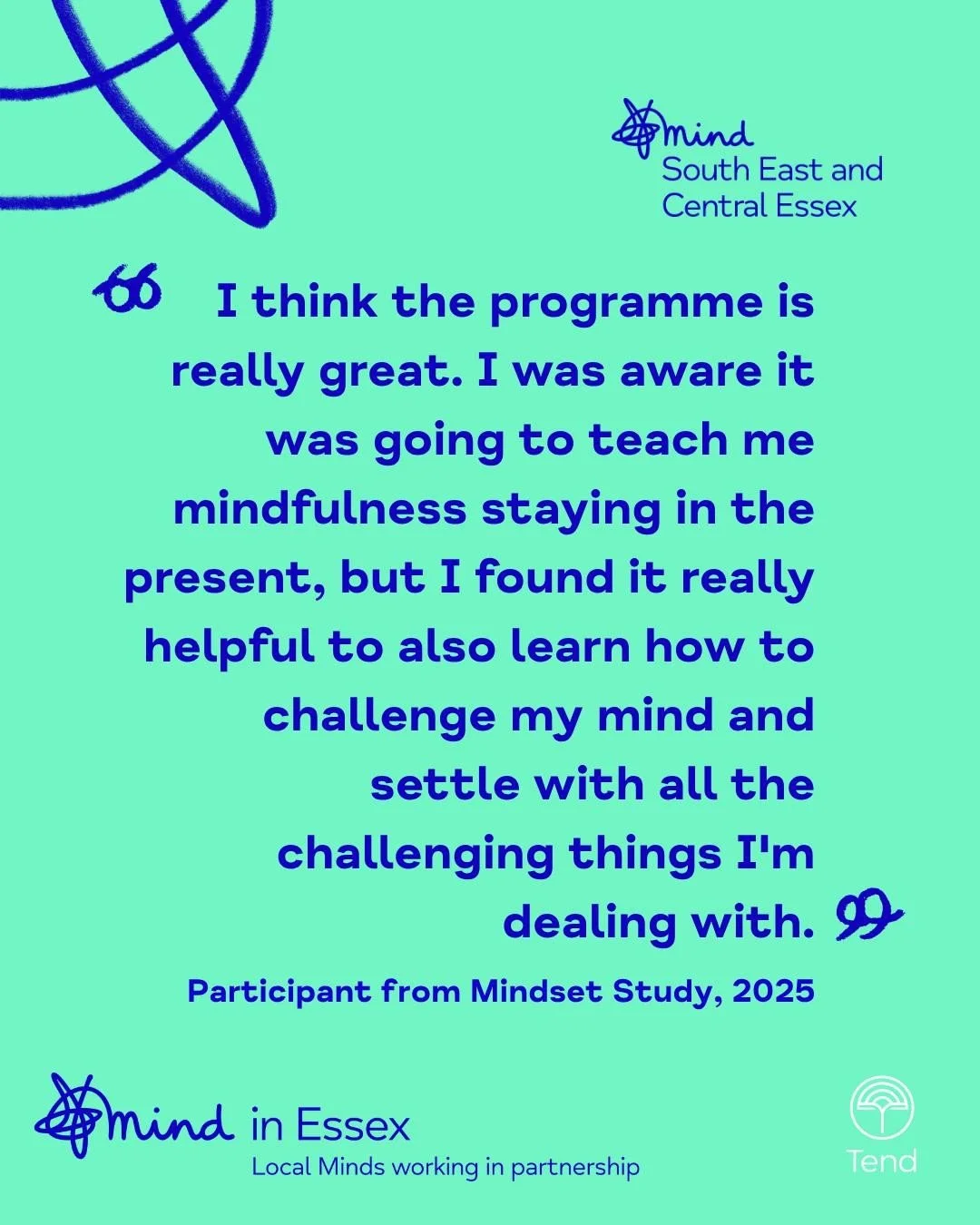 🗣 &ldquo;It was amazing! Honestly I came in quite sceptical, because I haven't found a lot of techniques to be helpful, but I was blown away by this.&rdquo;

This was the experience of one person who completed the Tend VR programme last year. That&r