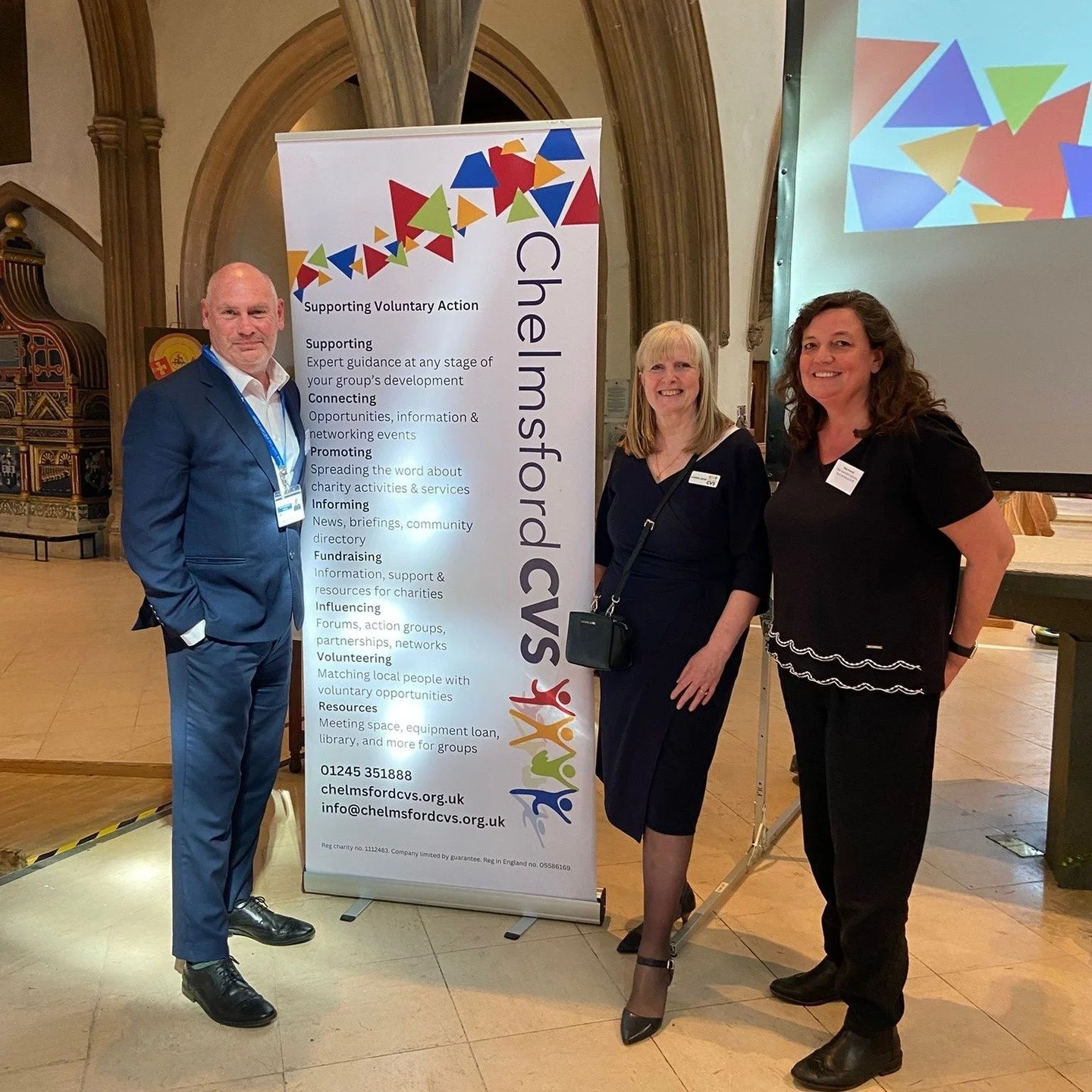 Our CEO Dr David Sollis had the pleasure of joining @chelmsford_cvs for their 30th celebration at @chelmsfordcathedral 

David commented &ldquo;It is amazing what impact volunteering has on the city of Chelmsford community, inspiring, innovative and 