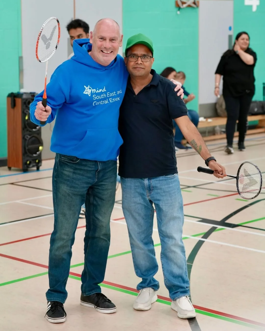 SECE Mind CEO and the madam mayor and deputy mayor of Chelmsford city council attended the inaugural De Vere charity day! A fun and competitive badminton event held at Riverside Sport centre, involving staff, volunteers, partners, and our very own CE