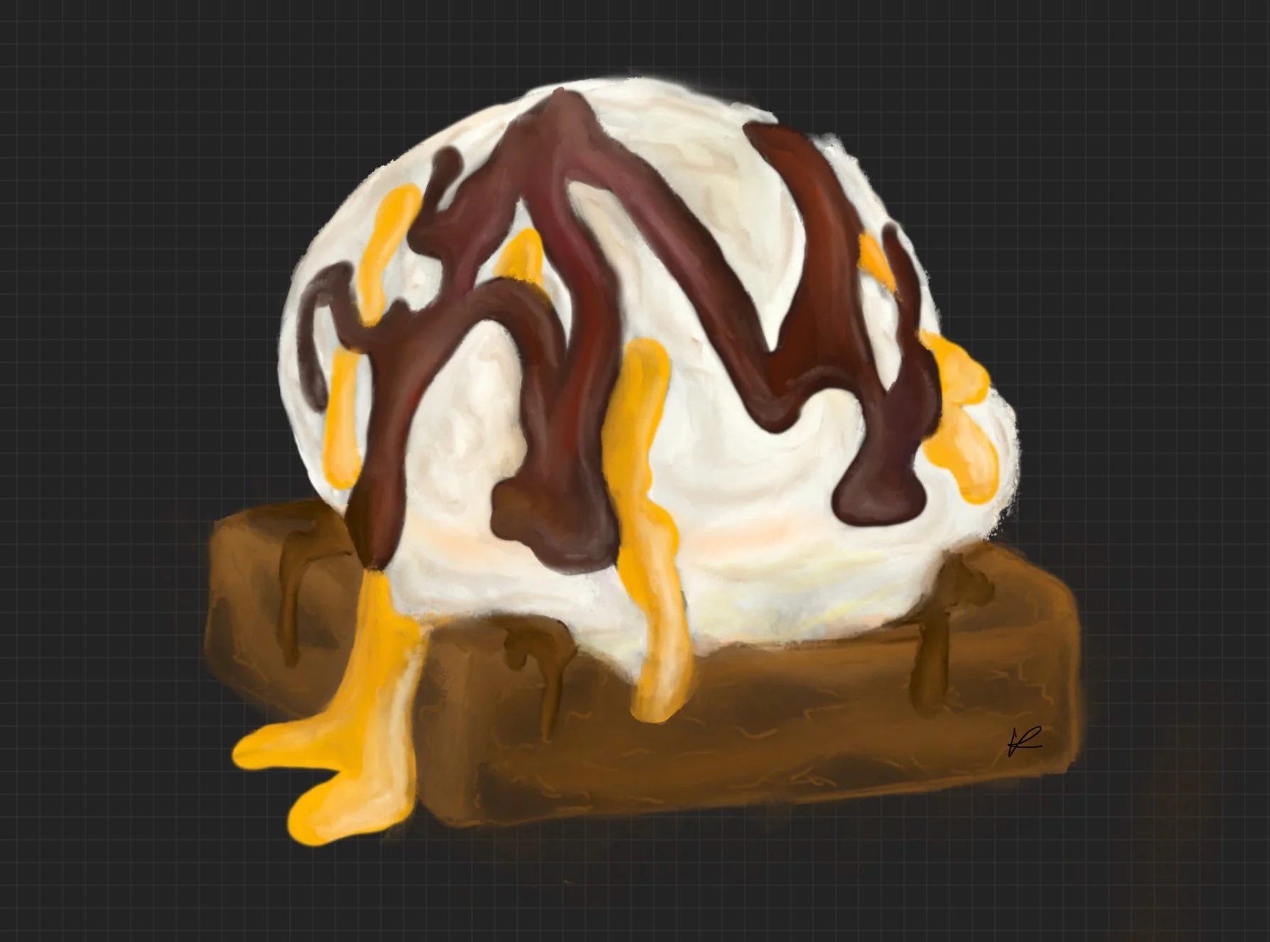 ice cream + brownie - 2026