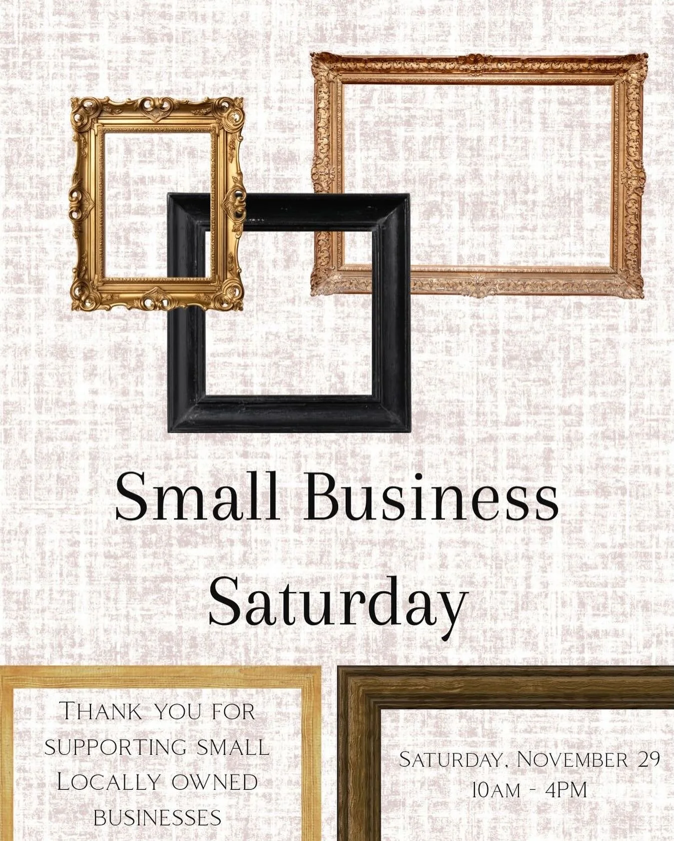 We can&rsquo;t wait to see you Saturday! Mention this post to receive 10% off your purchase! Cannot be combined with any other discounts or offers. #shoplocal #localframeshop #alpharetta #interiordesign #interiordecor