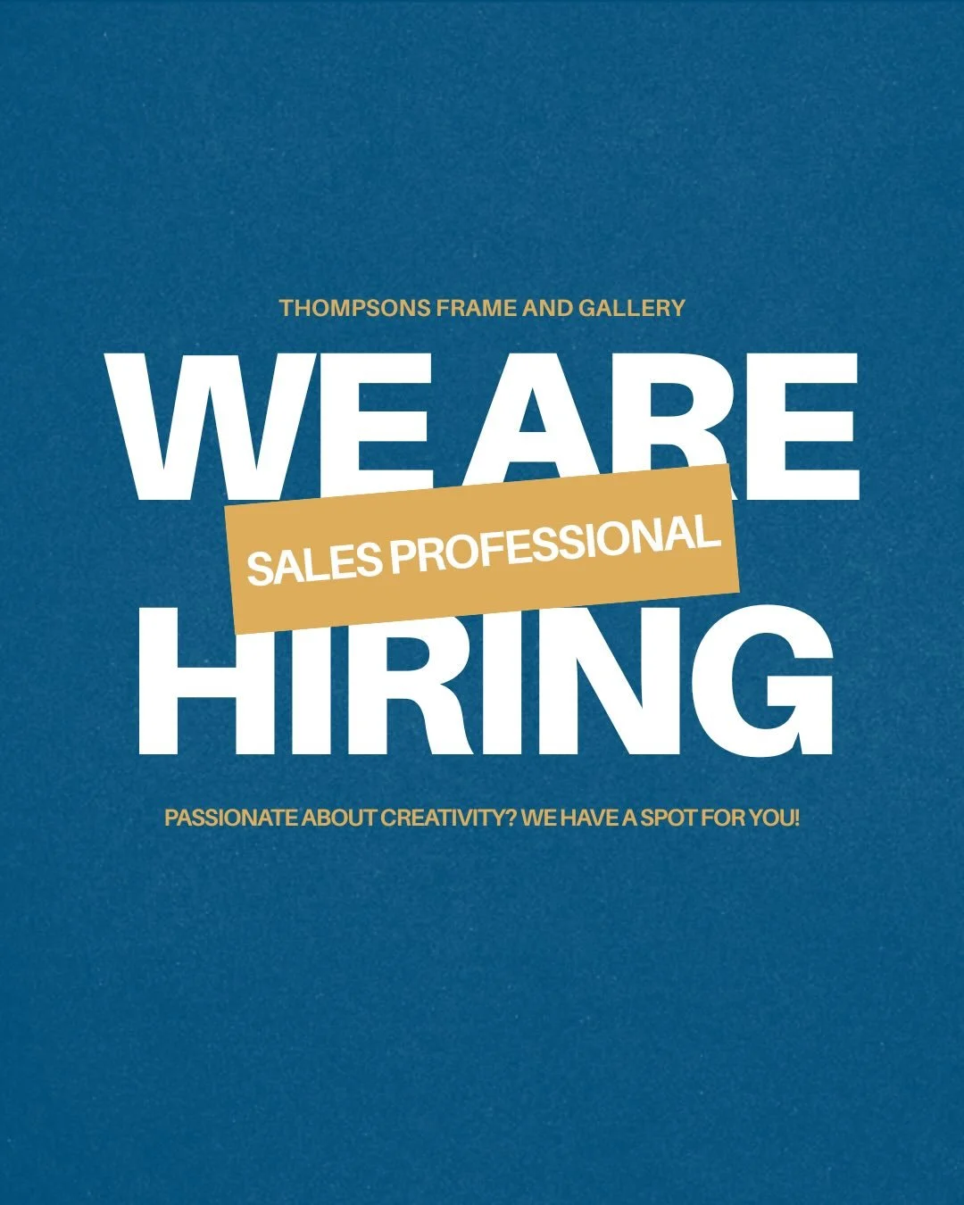 An application can be found in the link in our bio!