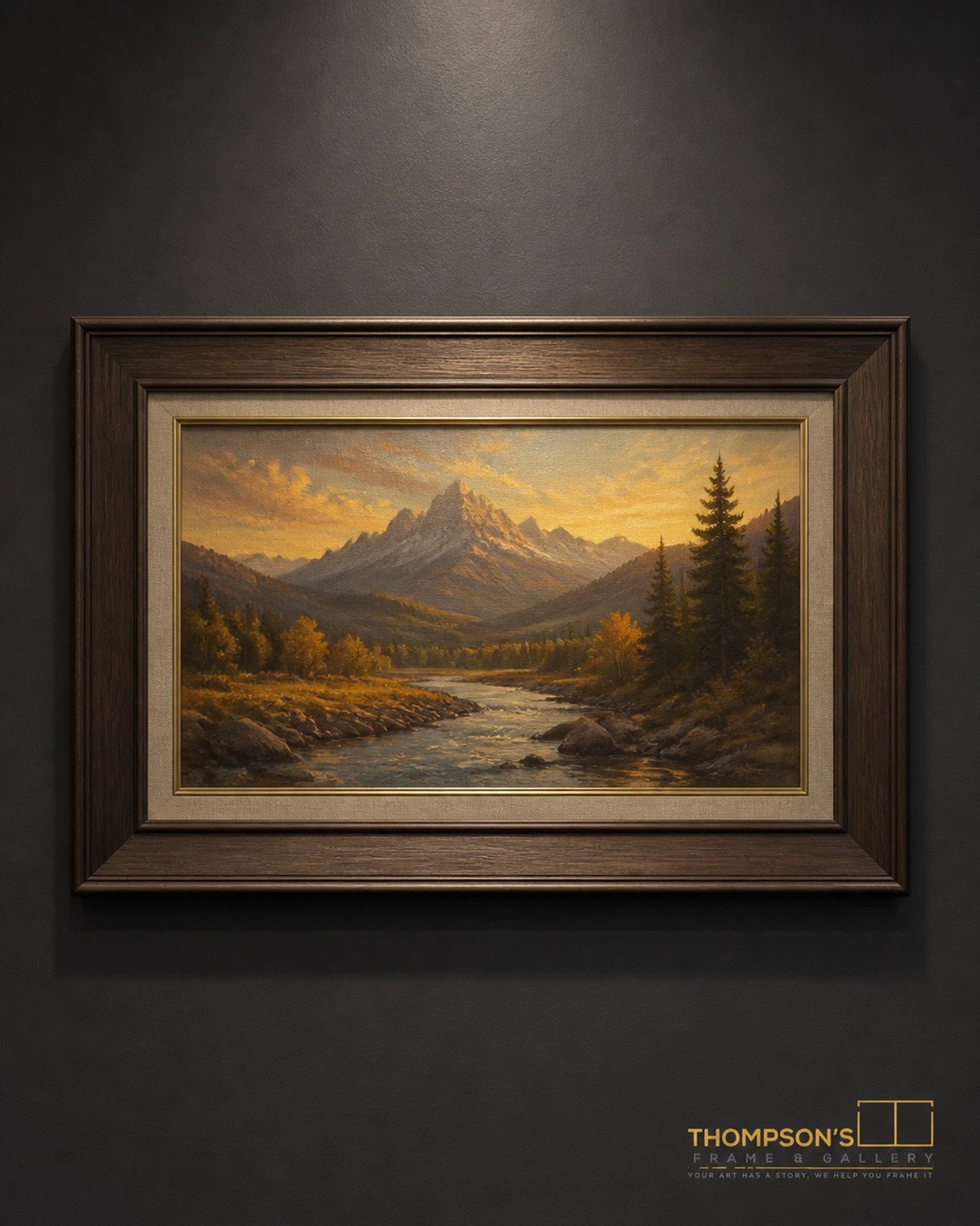 Your favorite views deserve more than just a spot on the wall: they deserve a masterpiece transformation!! ❤️

At Thompson&rsquo;s Frame &amp; Gallery, we believe that every landscape, from a cherished vacation photo to a fine art oil painting, shoul