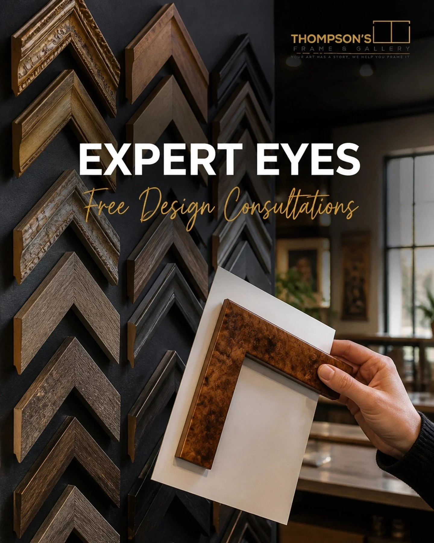 Have a project that&rsquo;s giving you a bit of a headache? Maybe it&rsquo;s an awkward size, a delicate heirloom, or just something you can&rsquo;t quite picture in a frame yet? Don't worry: we&rsquo;ve got you covered!! ❤️

At Thompson&rsquo;s Fram