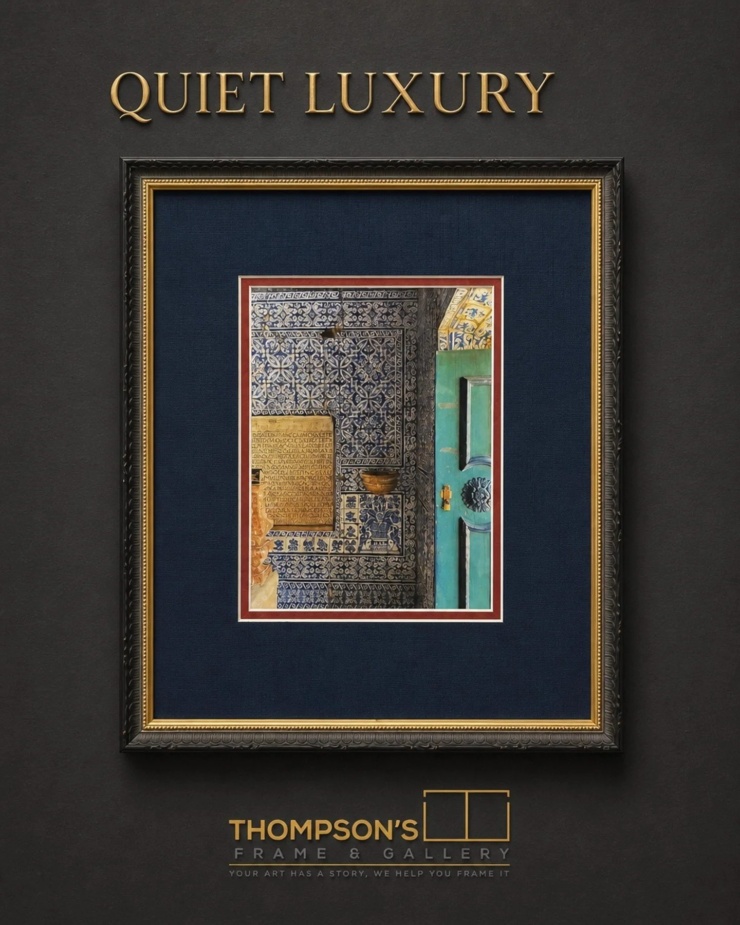 Ever heard of "Quiet Luxury"? ✨ It&rsquo;s all about those subtle, elevated details that make your art sing. Think rich burl woods, soft linen mats, and delicate fillets. These high-end textures transform your piece into a museum-grade heir