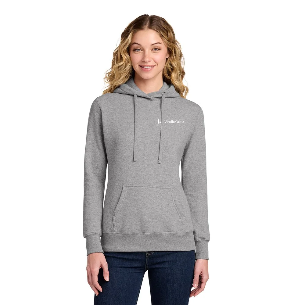 VBPort & Co Women's Core Fleece Pullover Hooded Sweatshirt