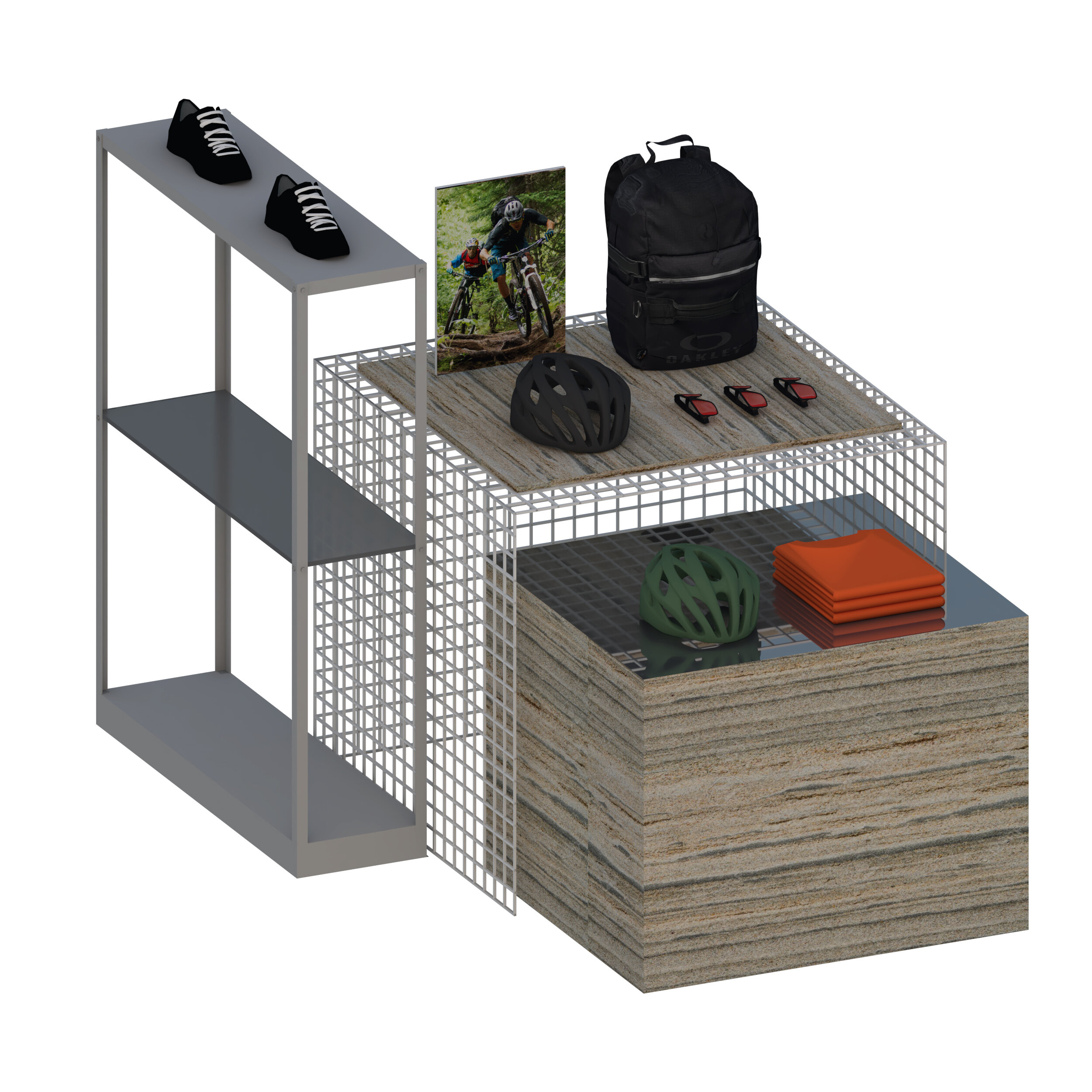 Sean Brady - Oakley bespoke fixture design 04
