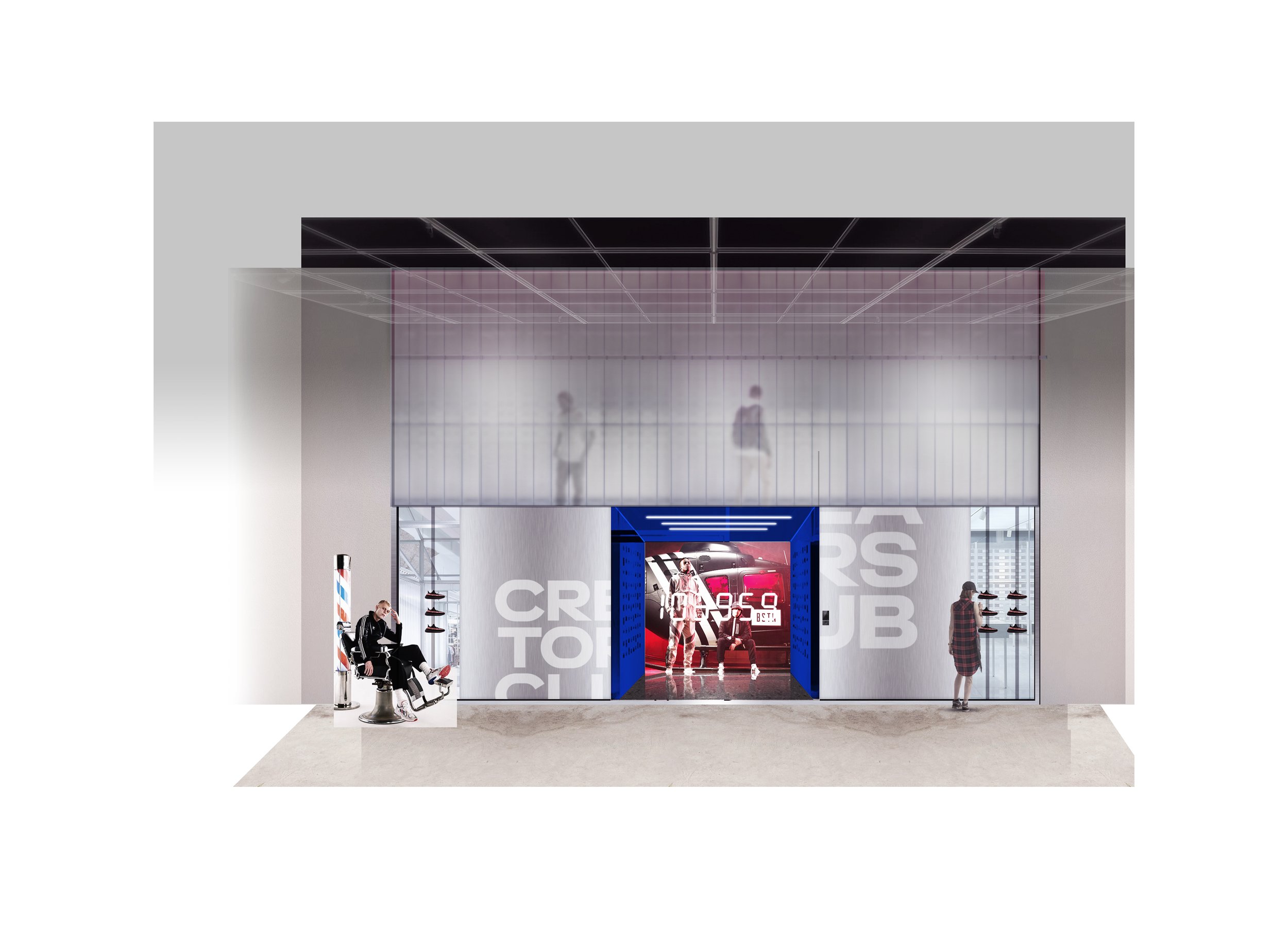 Sean Brady - adidas Beijing concept 3D visual
