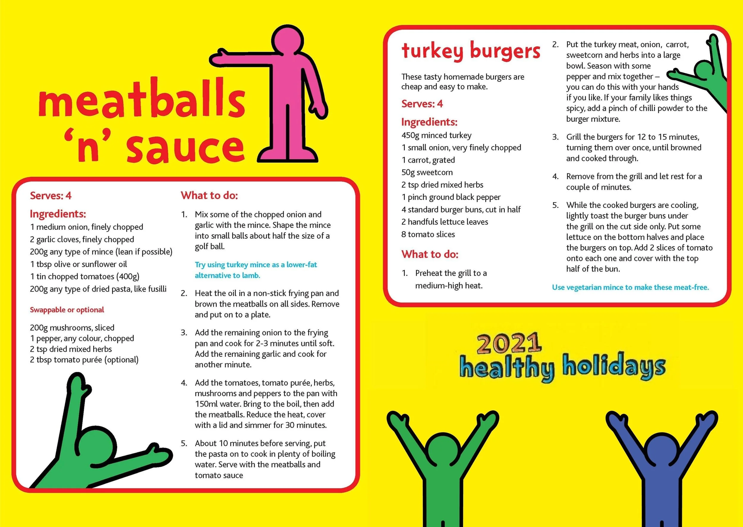 meatballs n sauce and turkey burger recipes 