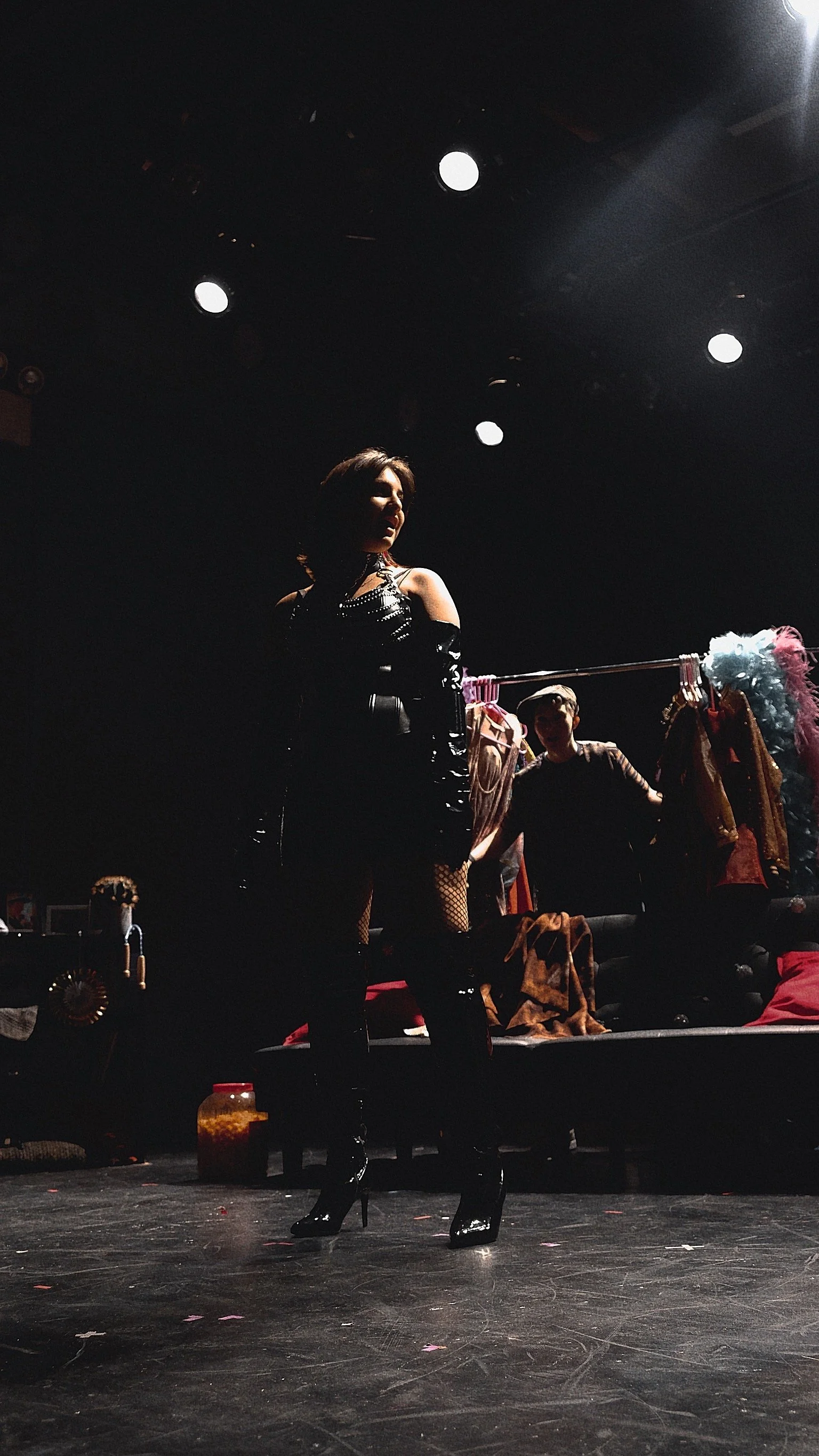 Alice Jamal as Mistress Chelsea in 'Sassafras and The Captain' by Sarah Elisabeth Brown | Directed by Kate McConnel