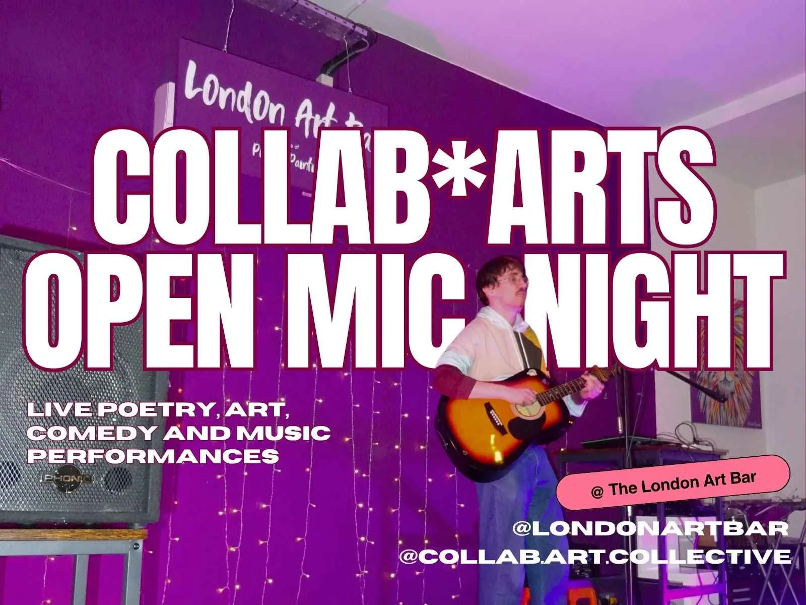 Open Mic - Music, Poetry, Art + Comedy Night!