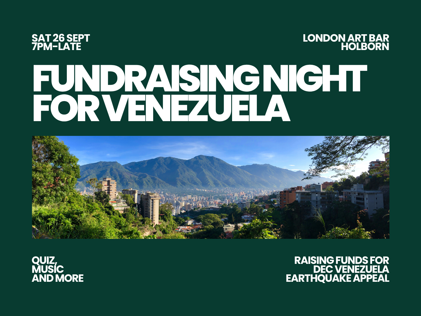 Fundraiser for Venezuela