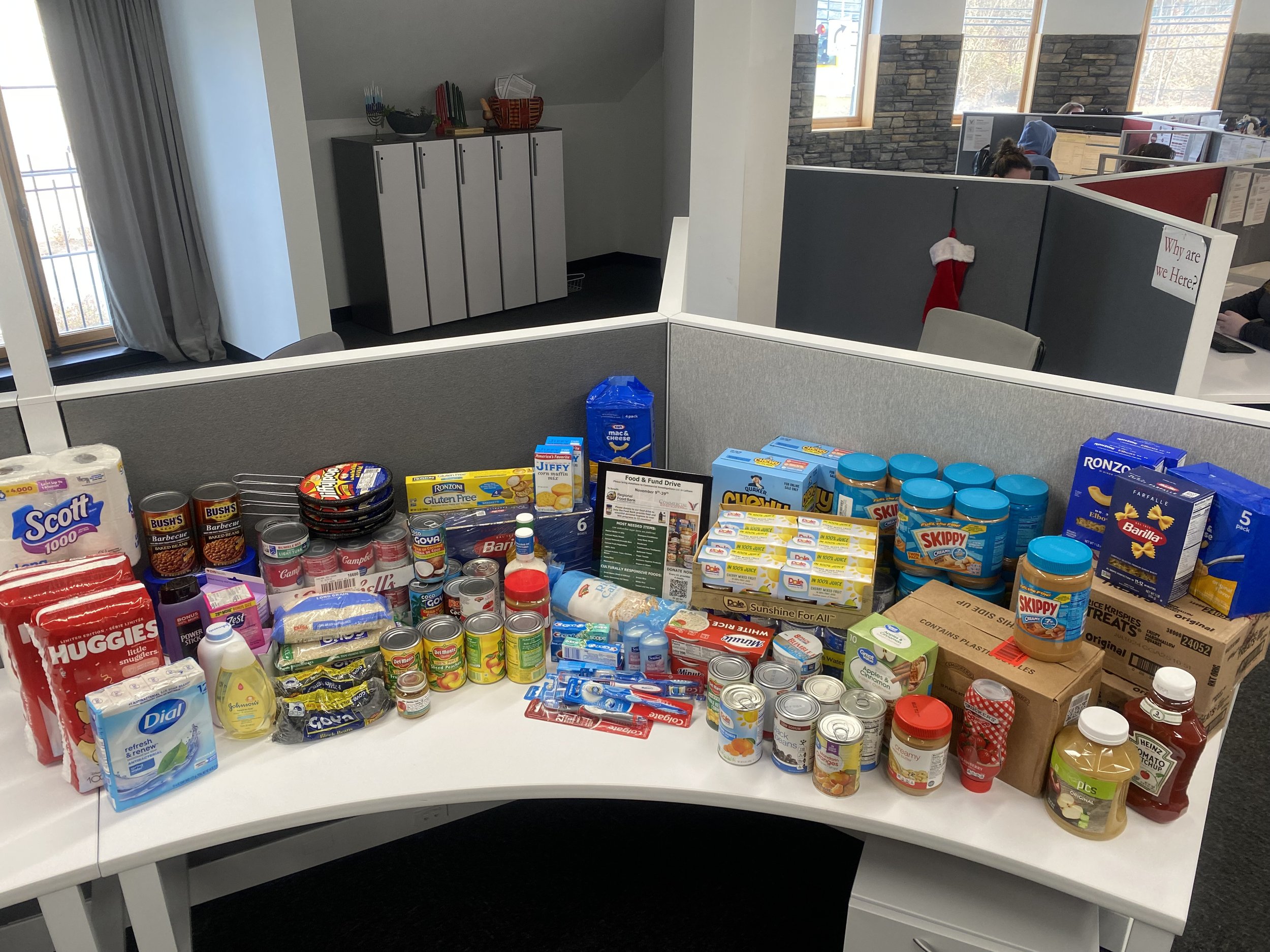 Food Drive Donation 1