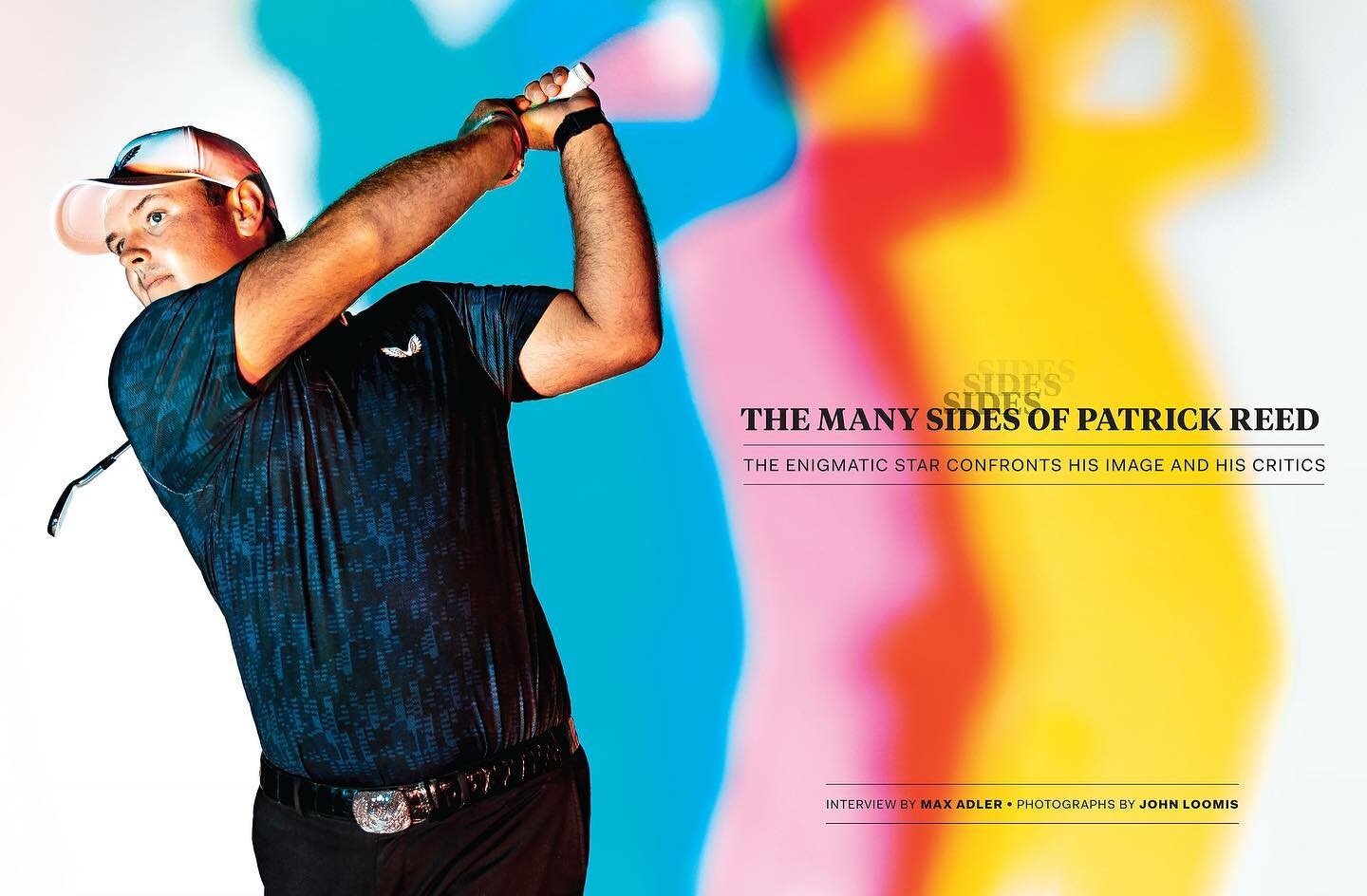 Here is one last beautifully designed spread by @schlizam from my cover shoot of @preedgolf in the May issue of @golfdigest out now. Good luck to Patrick and all of the pros battling at Kiawah this weekend.
.
.
.
.
#johnloomis #photography #commercia