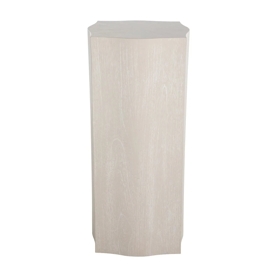 White Wooden Pedestal