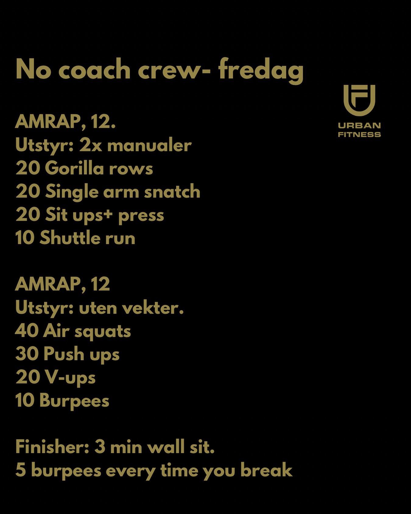 Fredags&oslash;kta👊