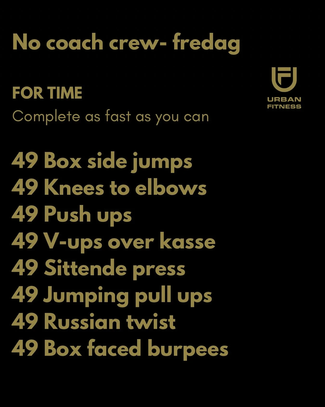 Blir du ogs&aring; forbanna hvis du m&aring; gj&oslash;re &aring;ddetall av en &oslash;velse? God fredag😎

Utstyr: 
- Box
- Slynge 
- 
Lykke til;)