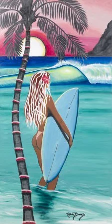 Surfing Black Sand Beach