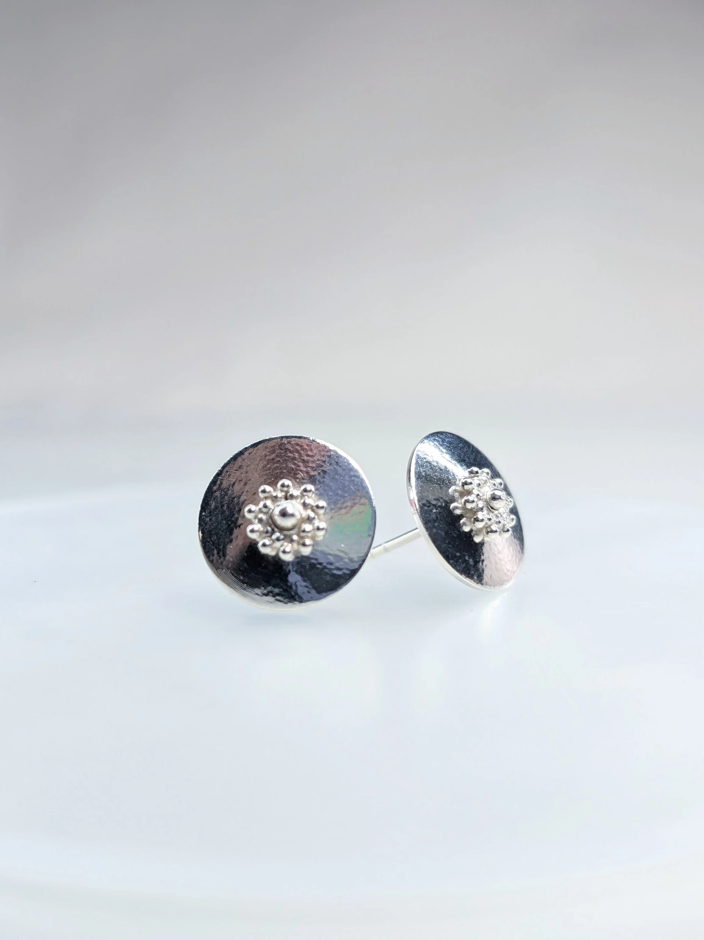 Moonflower Stud Earrings
