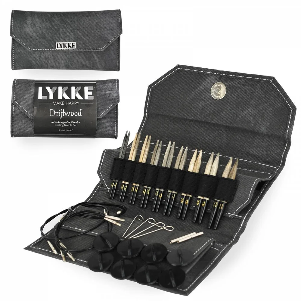 Lykke Driftwood Circular Knitting Needles - 32\" – Vineyard Knitworks