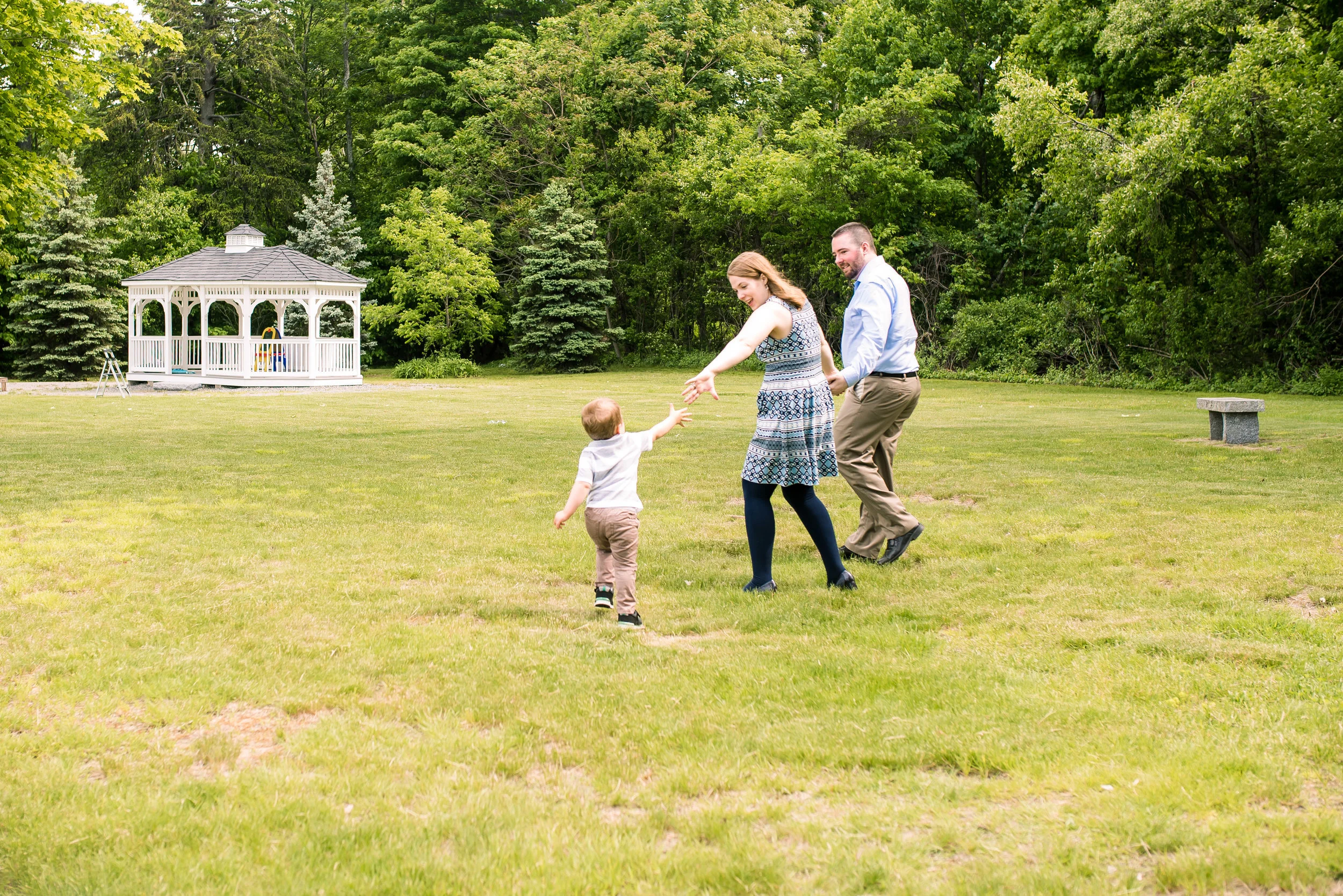 Collin turns 2!!!! At Demarco Park Avon MA