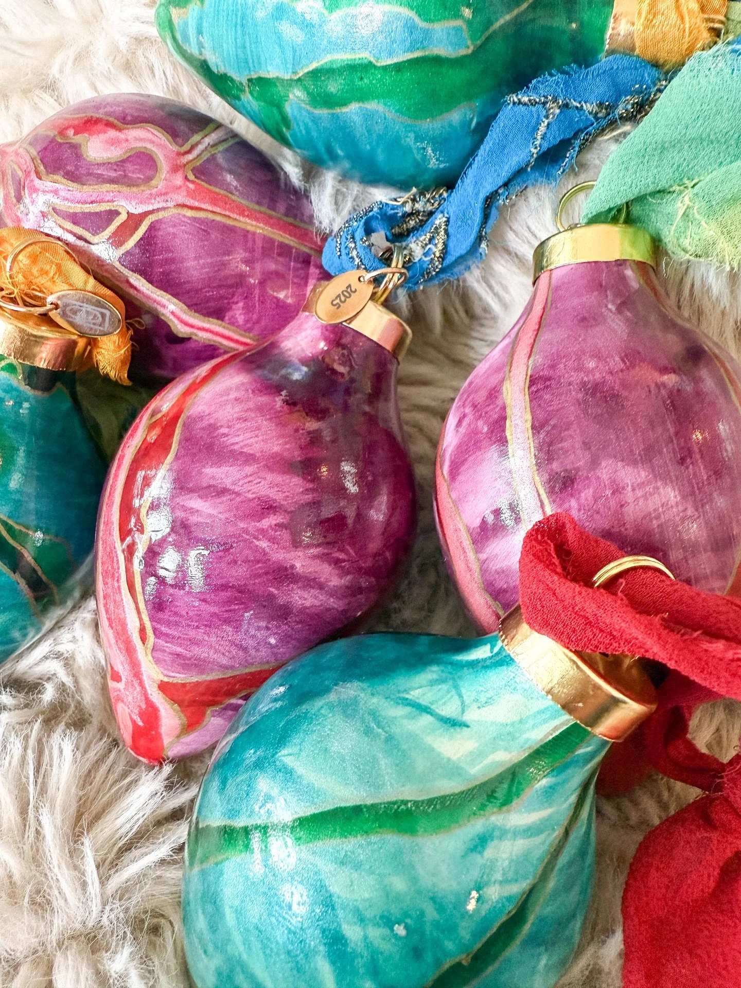 Whew 😅 

So excited to share with you a sneak peek of my 2025 Ornament Collection, &ldquo;Homage&rdquo;. Every year I say this is a labor of love, and this year is no exception. It has been 1000 miles an hour (in the best of ways), but I couldn&rsqu