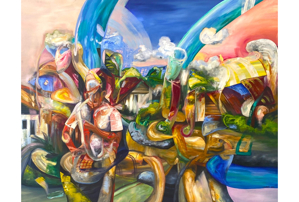 Curators Tour – Randy Chollette’s Conversations in the 7th Dimension exhibition