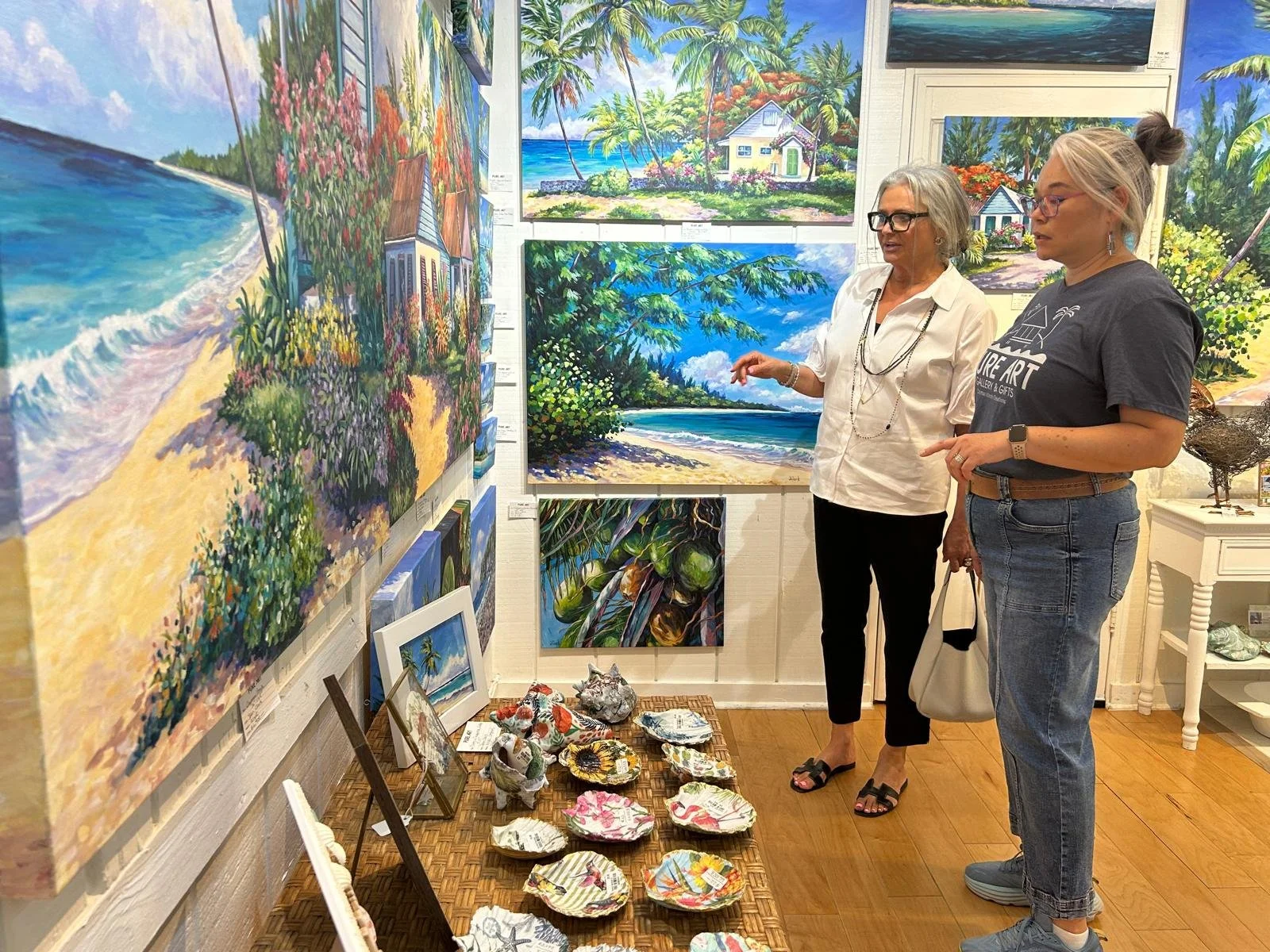 Meet the Artists: Happy Hour at Pure Art Gallery