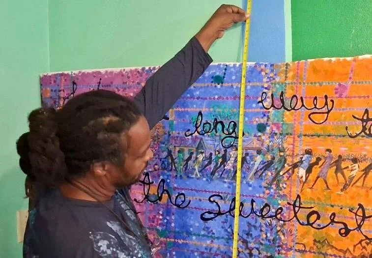 Community Canvas at Gordon Solomon Studio (Cayman Brac)