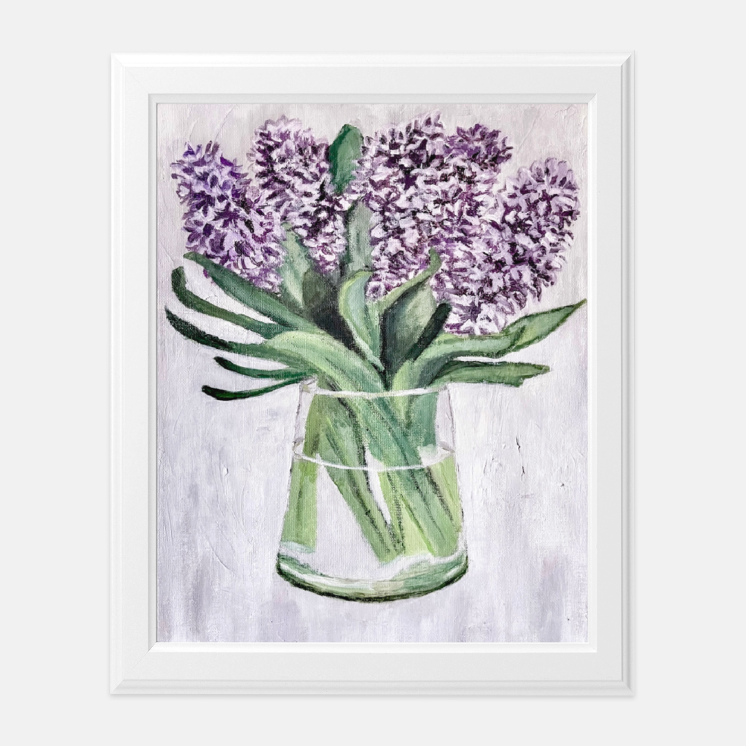 Hyacinths Print standalone