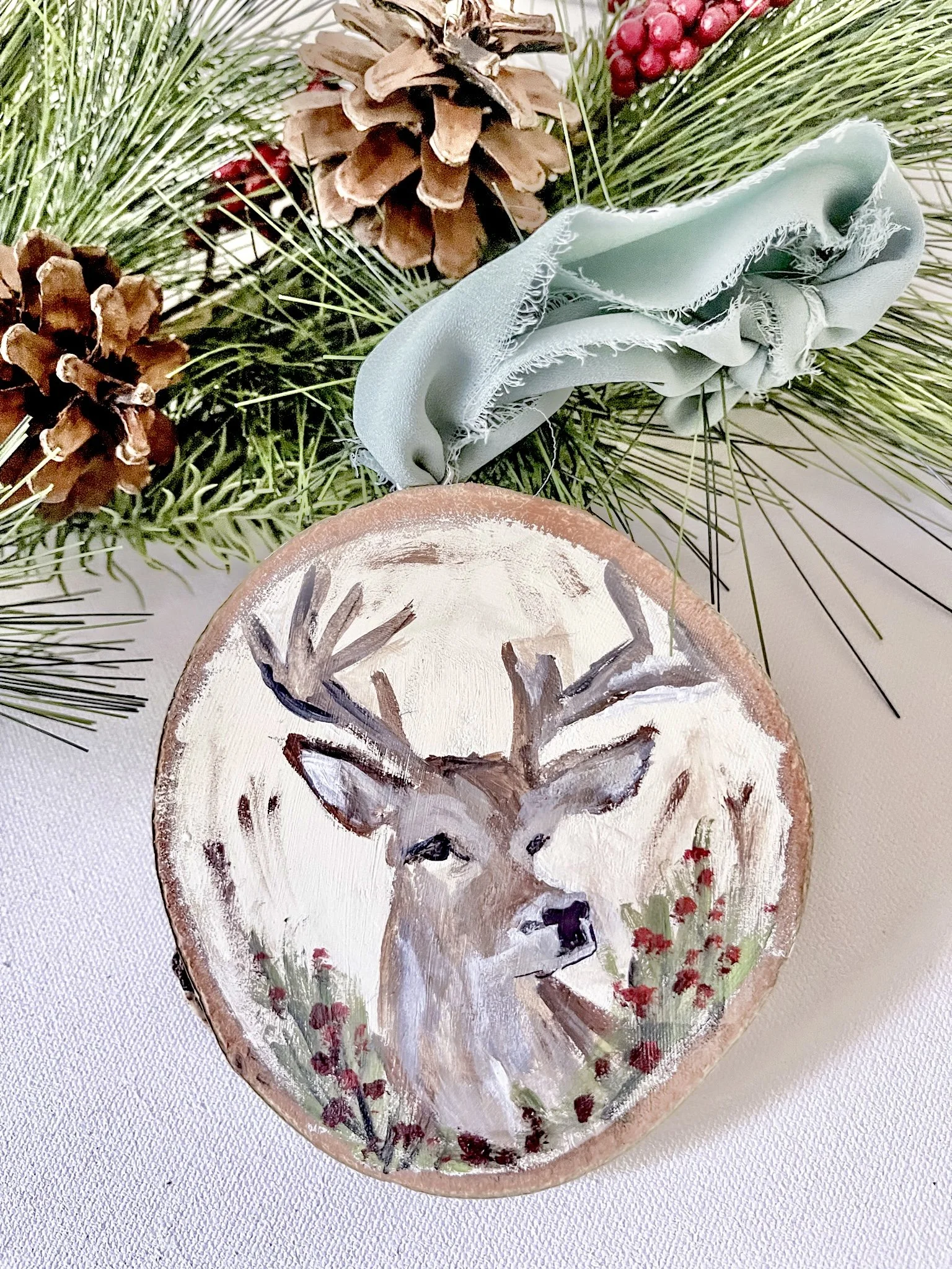 Reindeer closeup Ornament.jpg