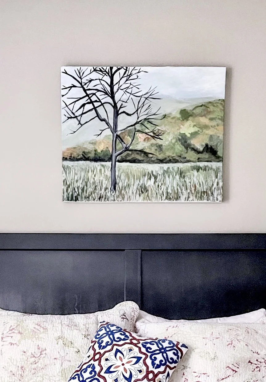 Lost in the Mountains in bedroom.jpg