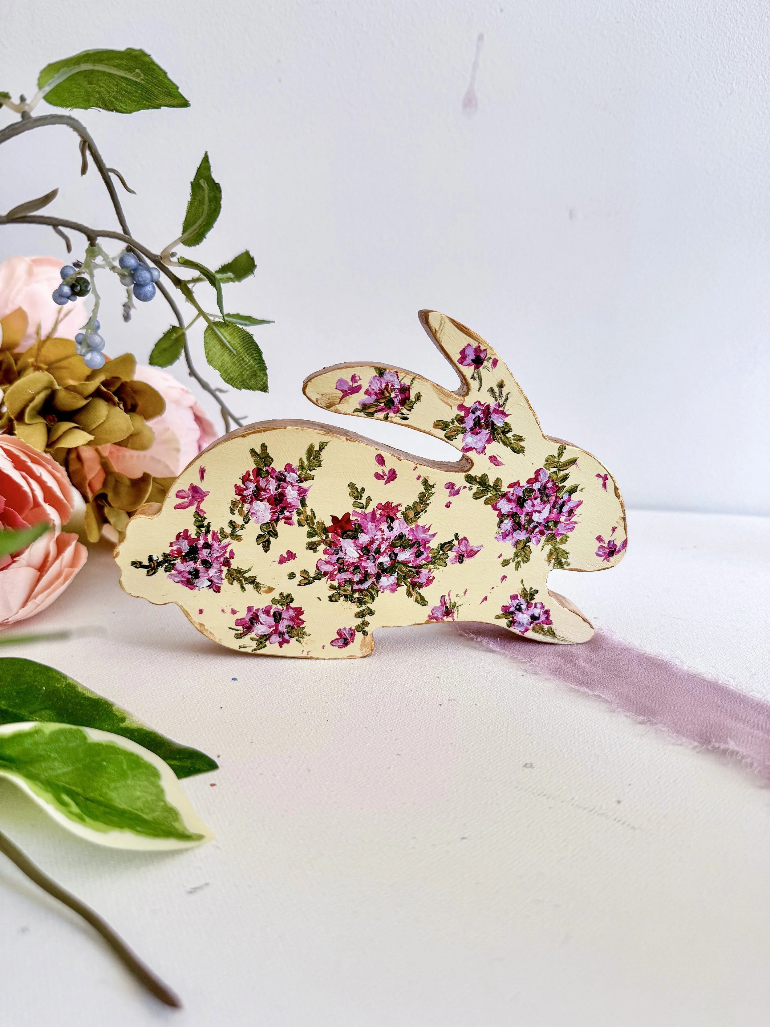 Magenta floral bunny.jpg