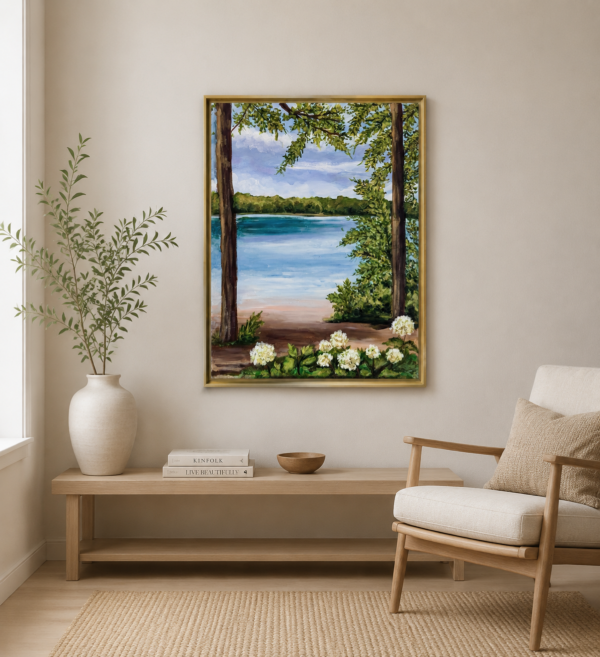 Gentle Escape Painting by Artist Pooja Roy_mockup.PNG