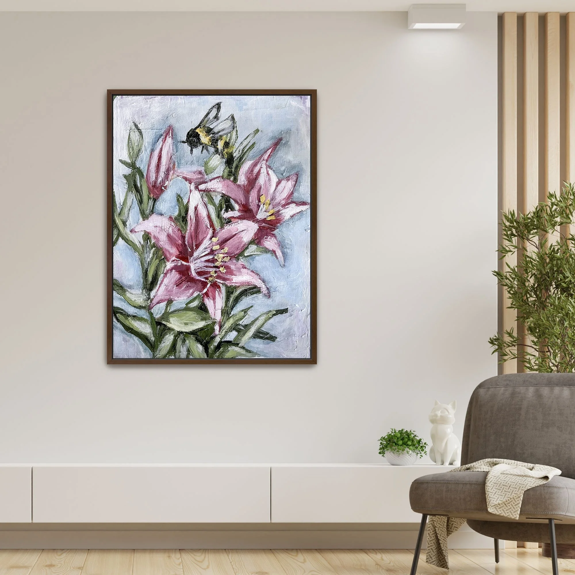 Sweet Fragrance Print framed walnut.jpg
