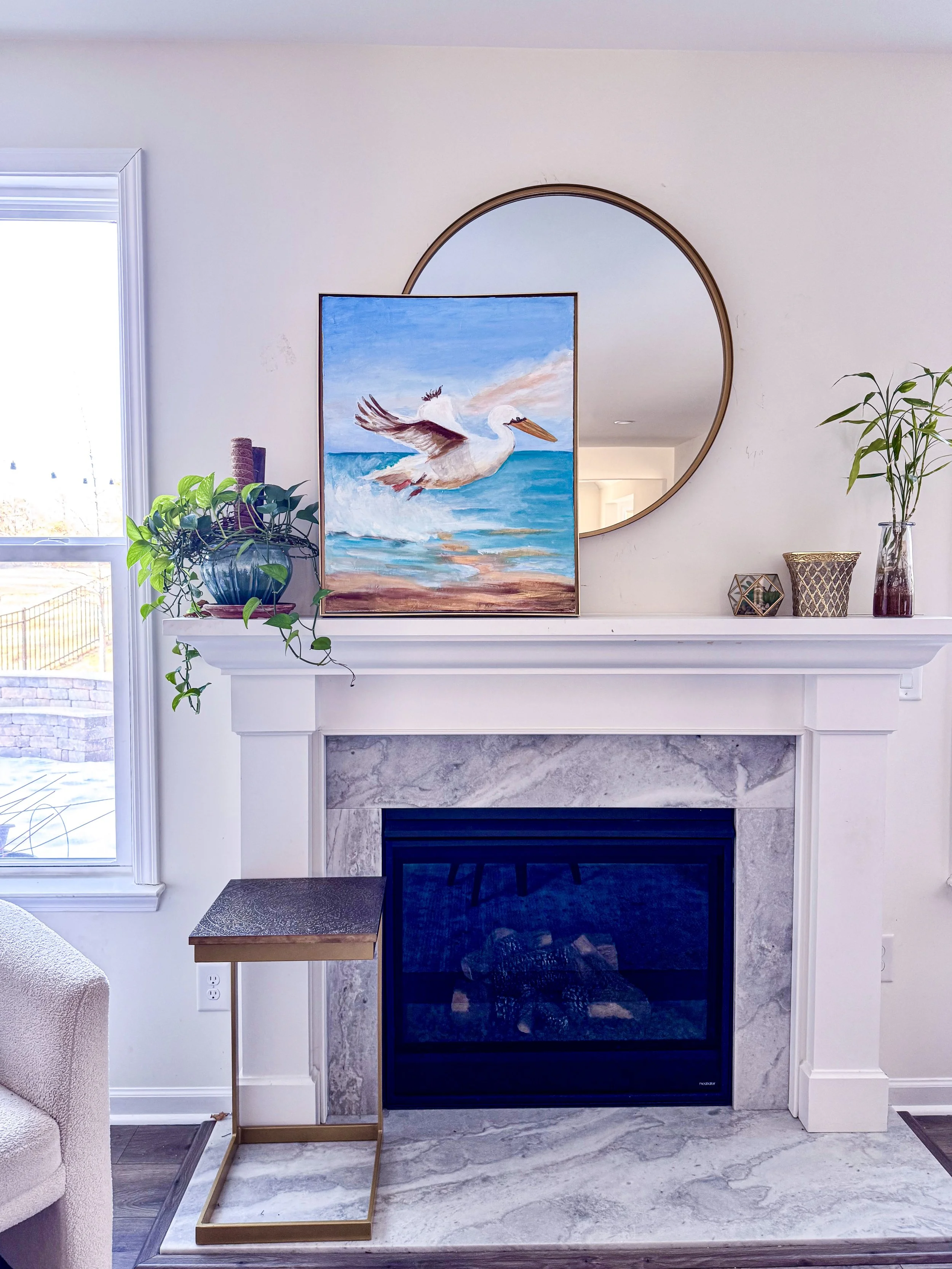 Pelican Rising Painting by Artist Pooja Roy-9.jpg