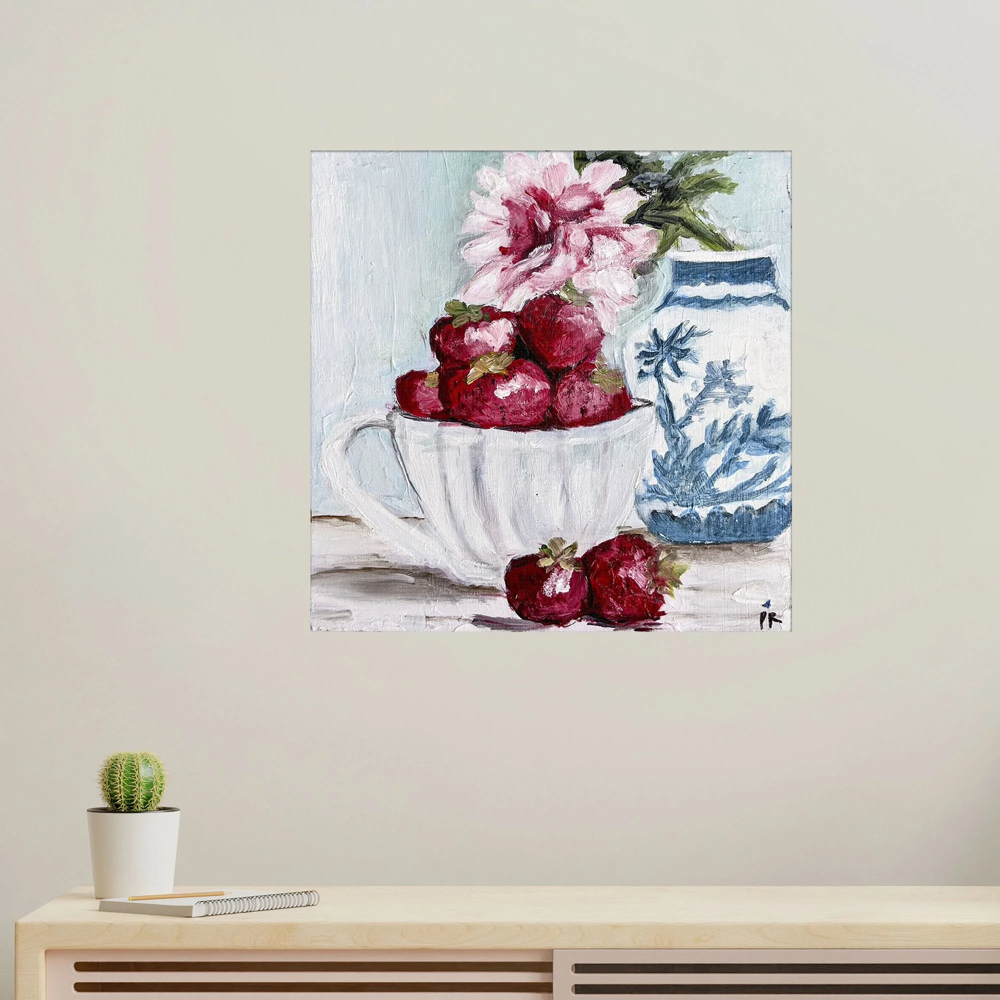 Strawberries & Roses Print no frame.jpg