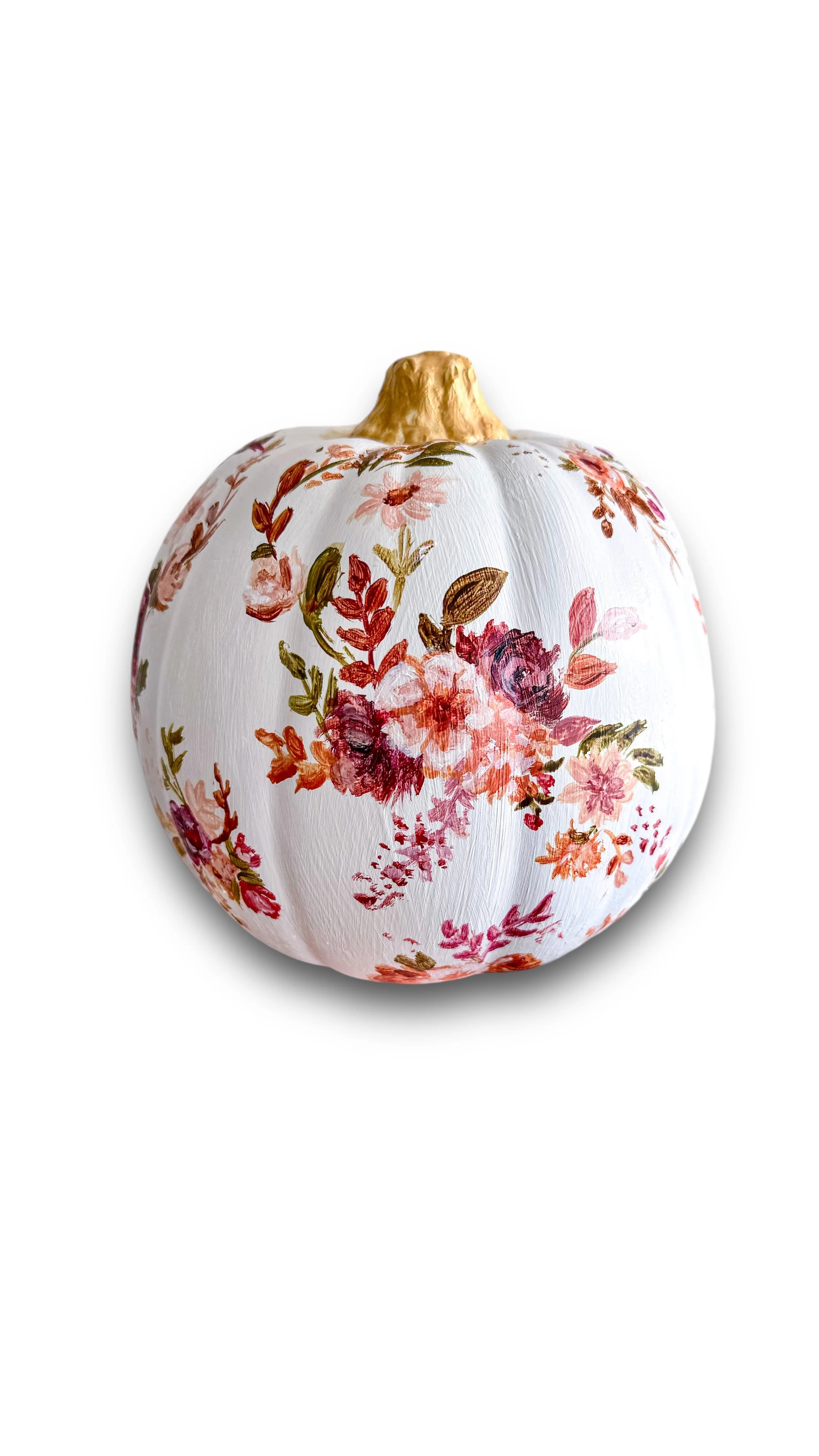 The Autumn Floral Pumpkin