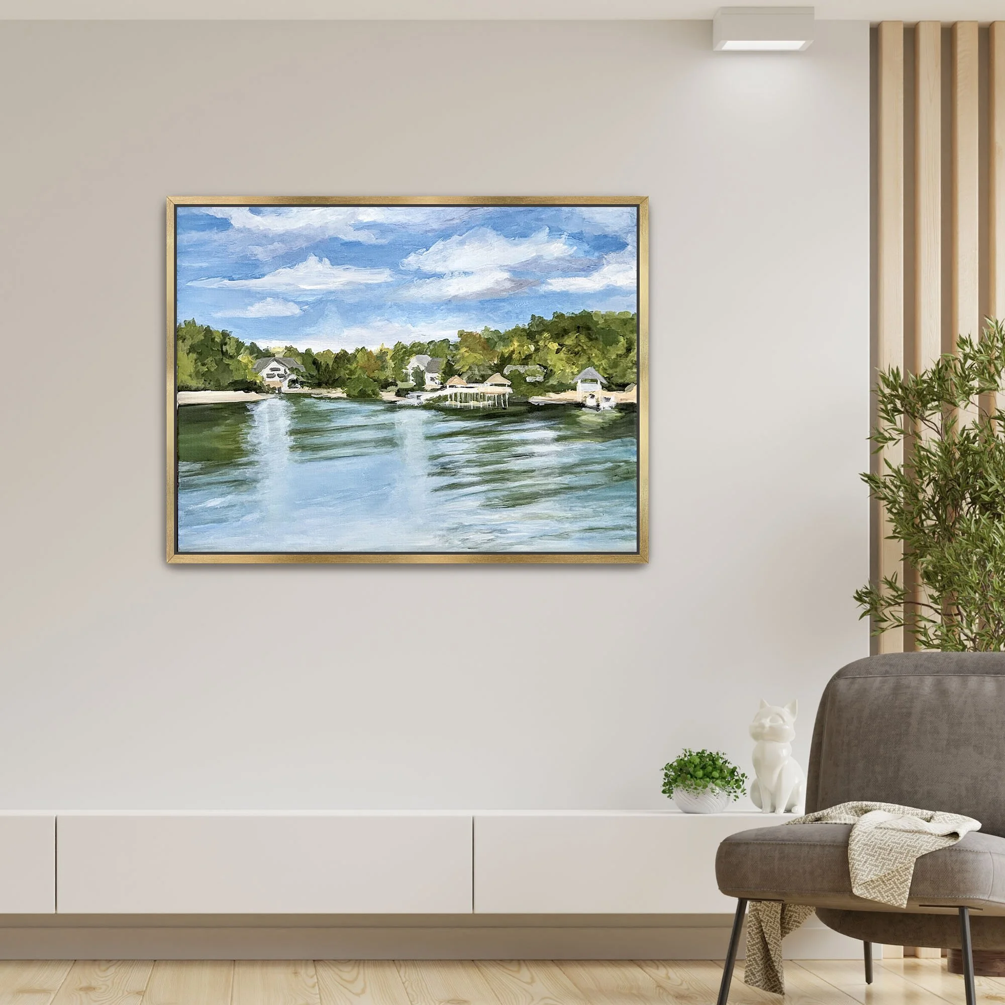 Reflection Print framed gold.jpg