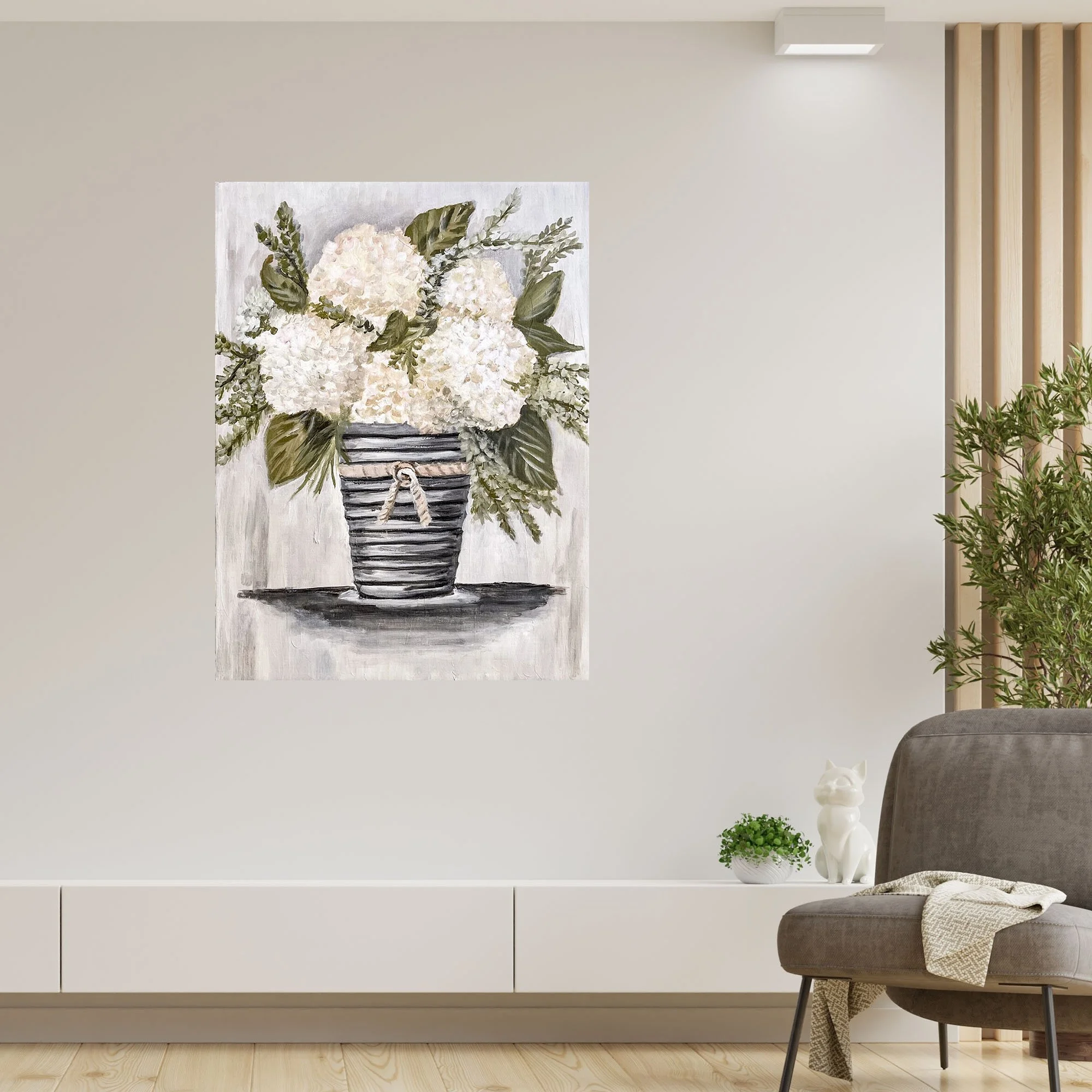 Neutral Hydrangeas Print no frame.jpg