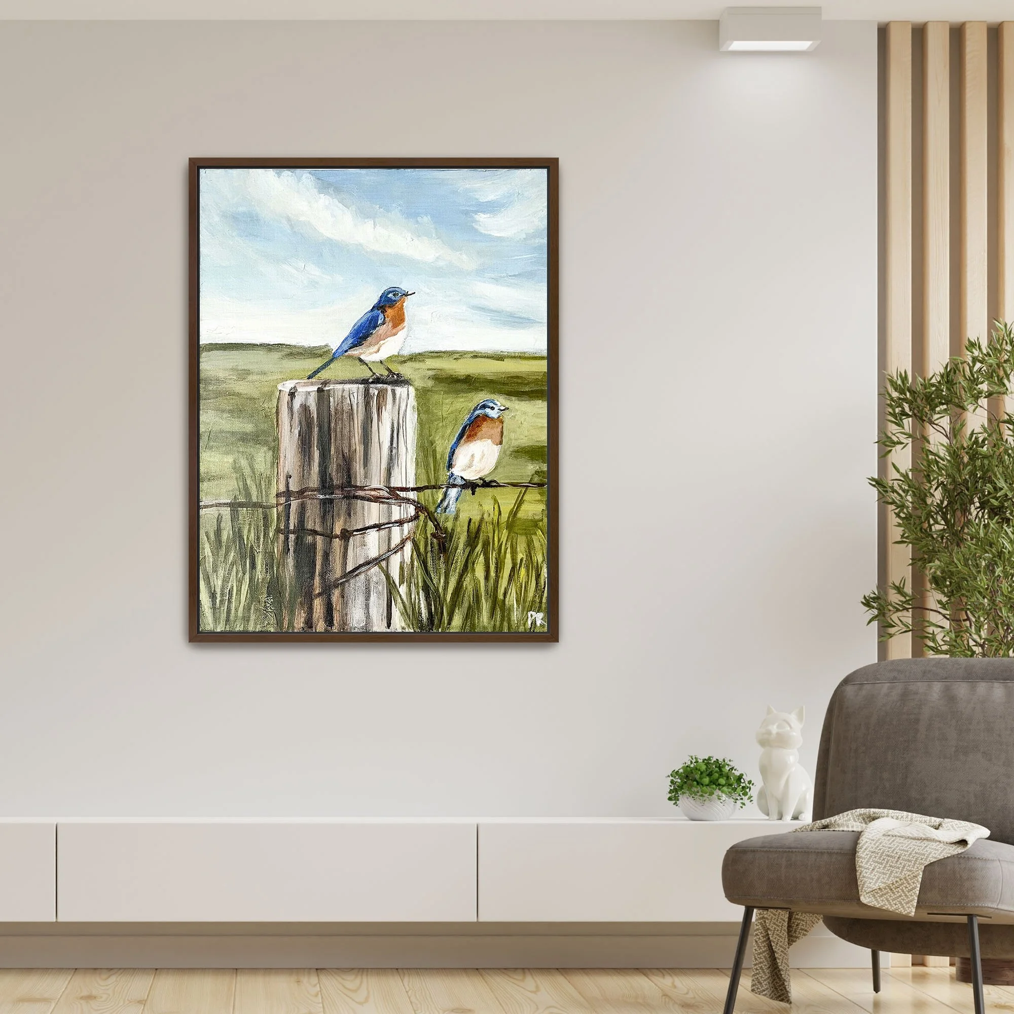 Serenity Print framed walnut.jpg