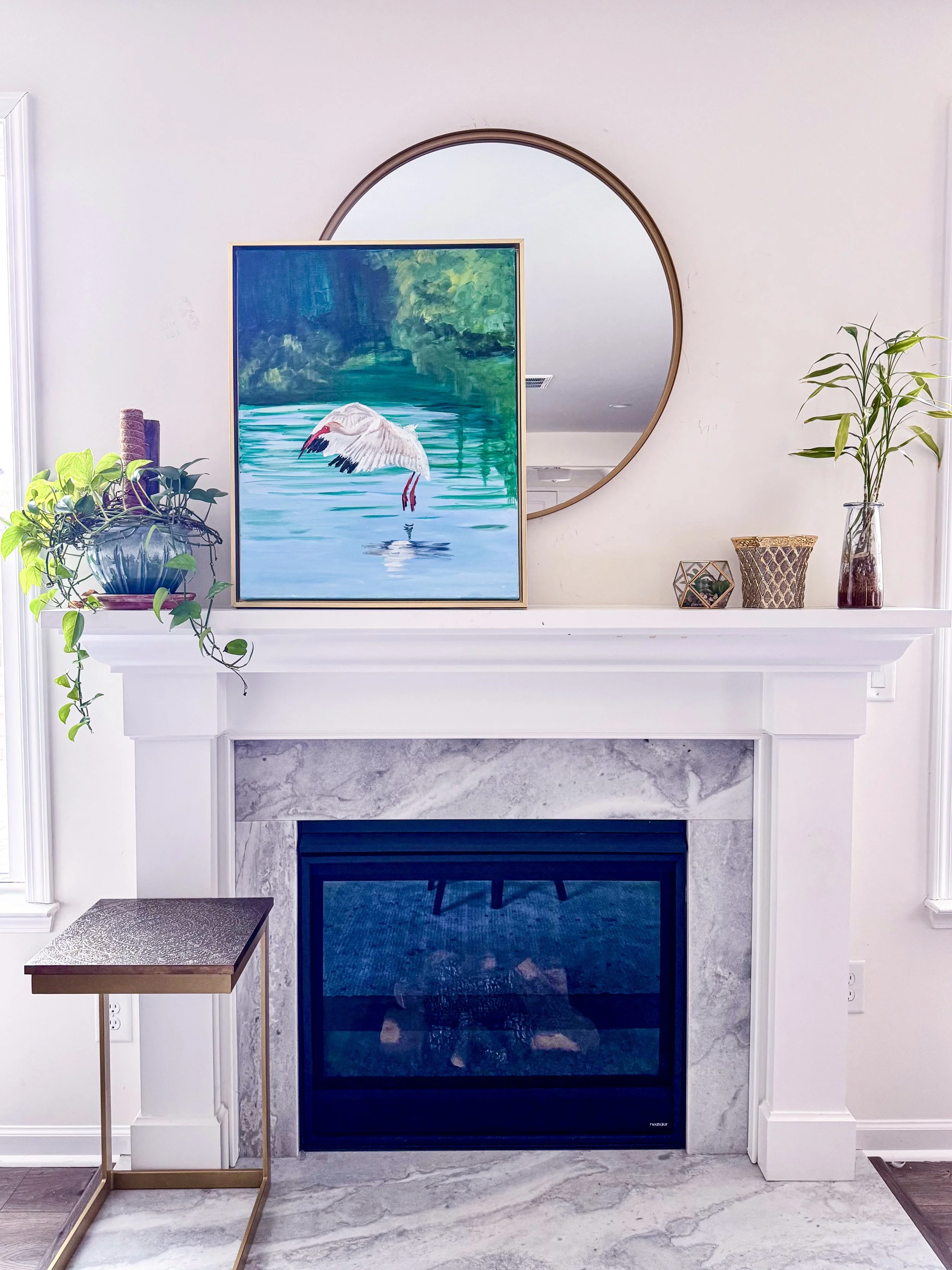 Iris the Ibis Painting by Artist Pooja Roy-4.jpg