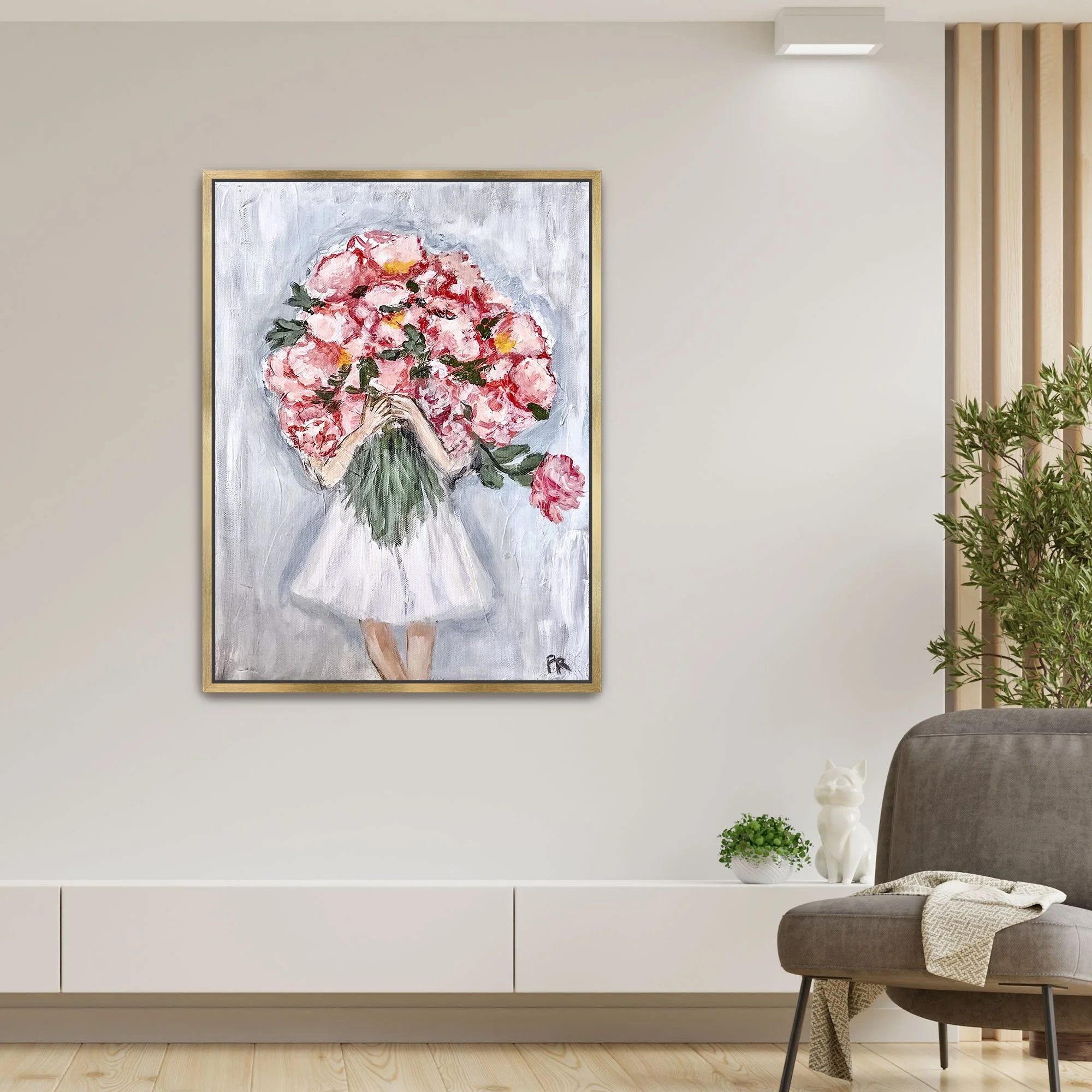 Courage Print framed gold.jpg