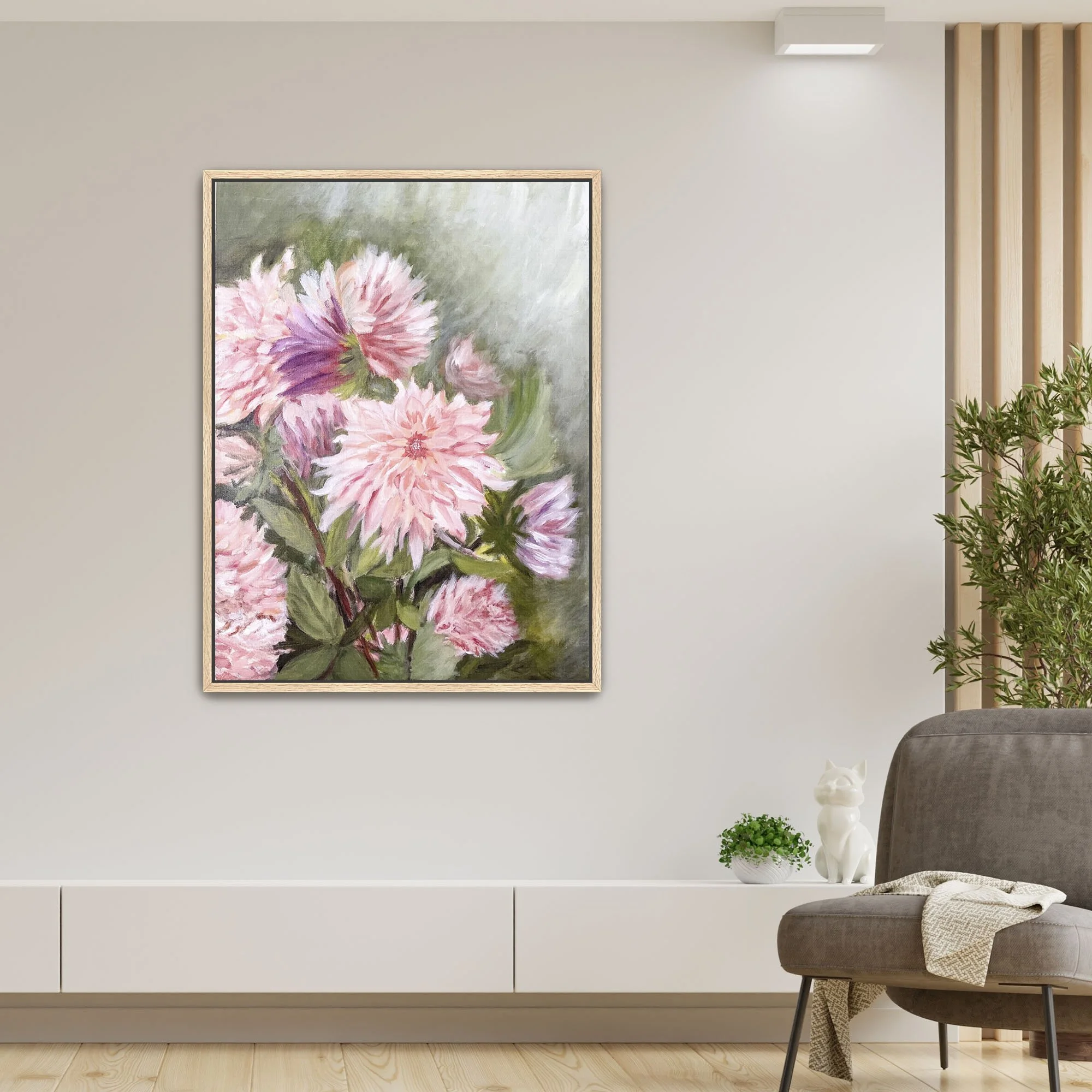 Princess Autumn Print framed oak.jpg