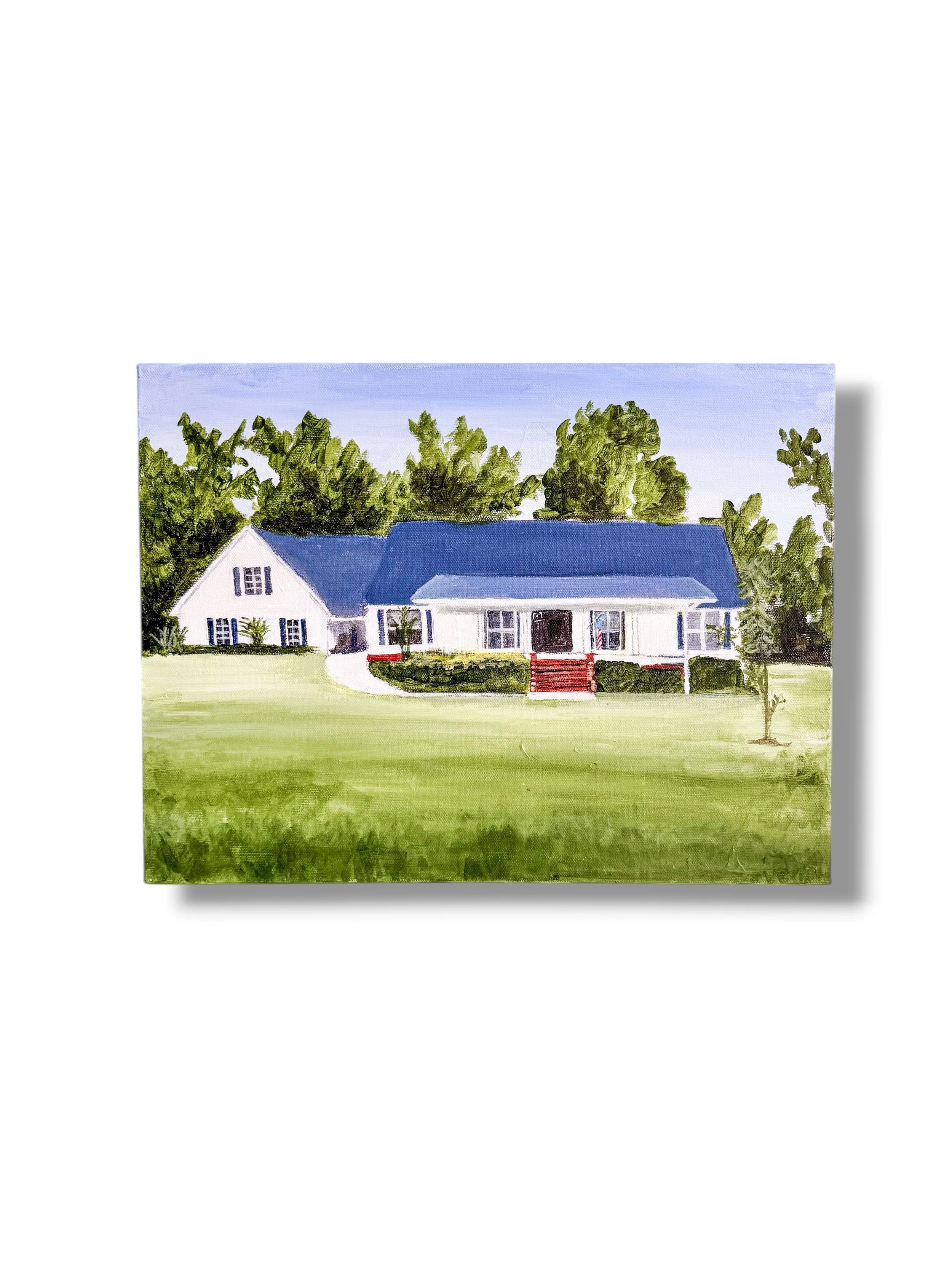 House Portrait Painting by Charlotte, NC Artist Pooja Roy-6.JPG