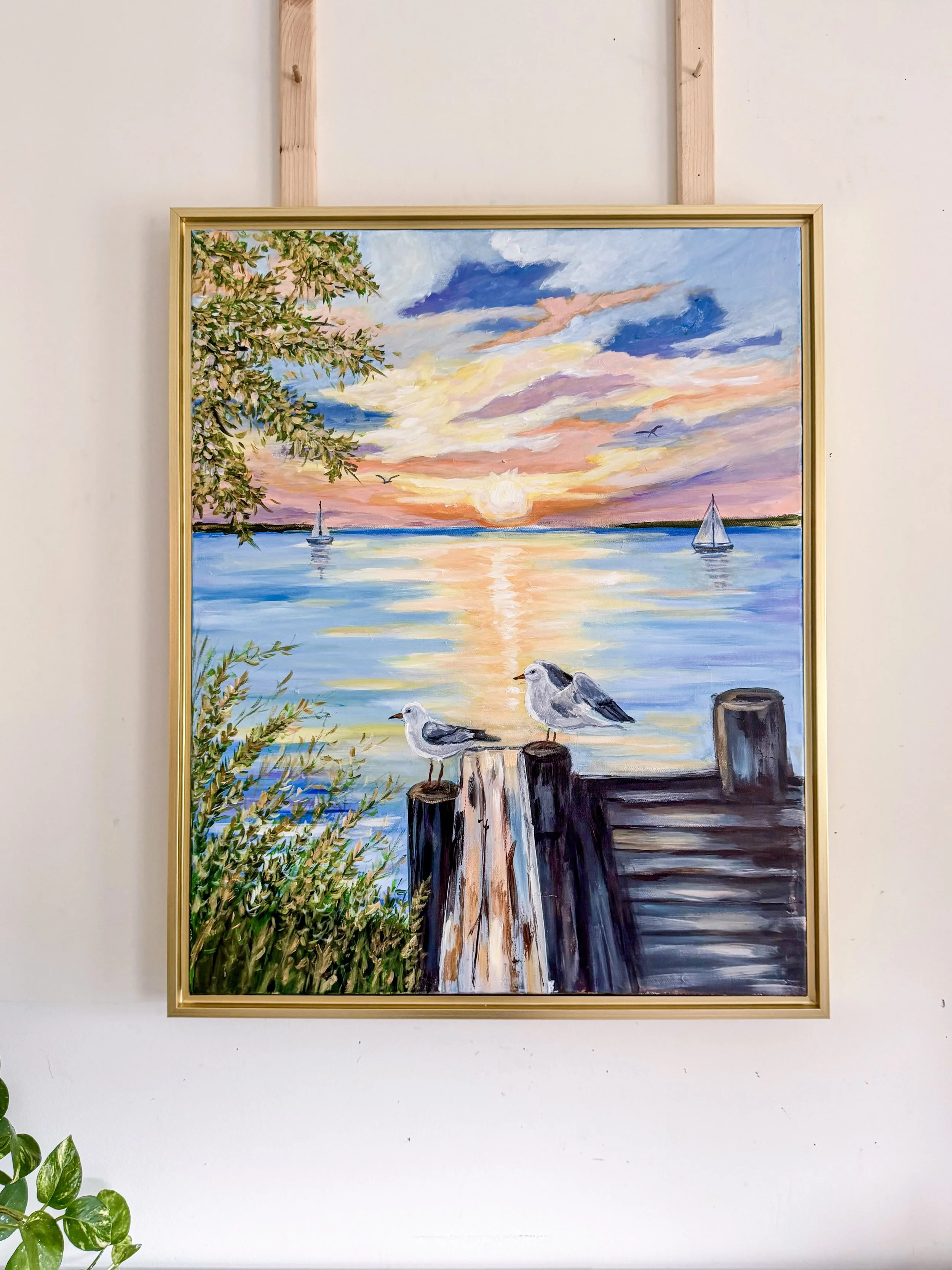 Where the Day Rests Painting by Artist Pooja Roy_2.jpg