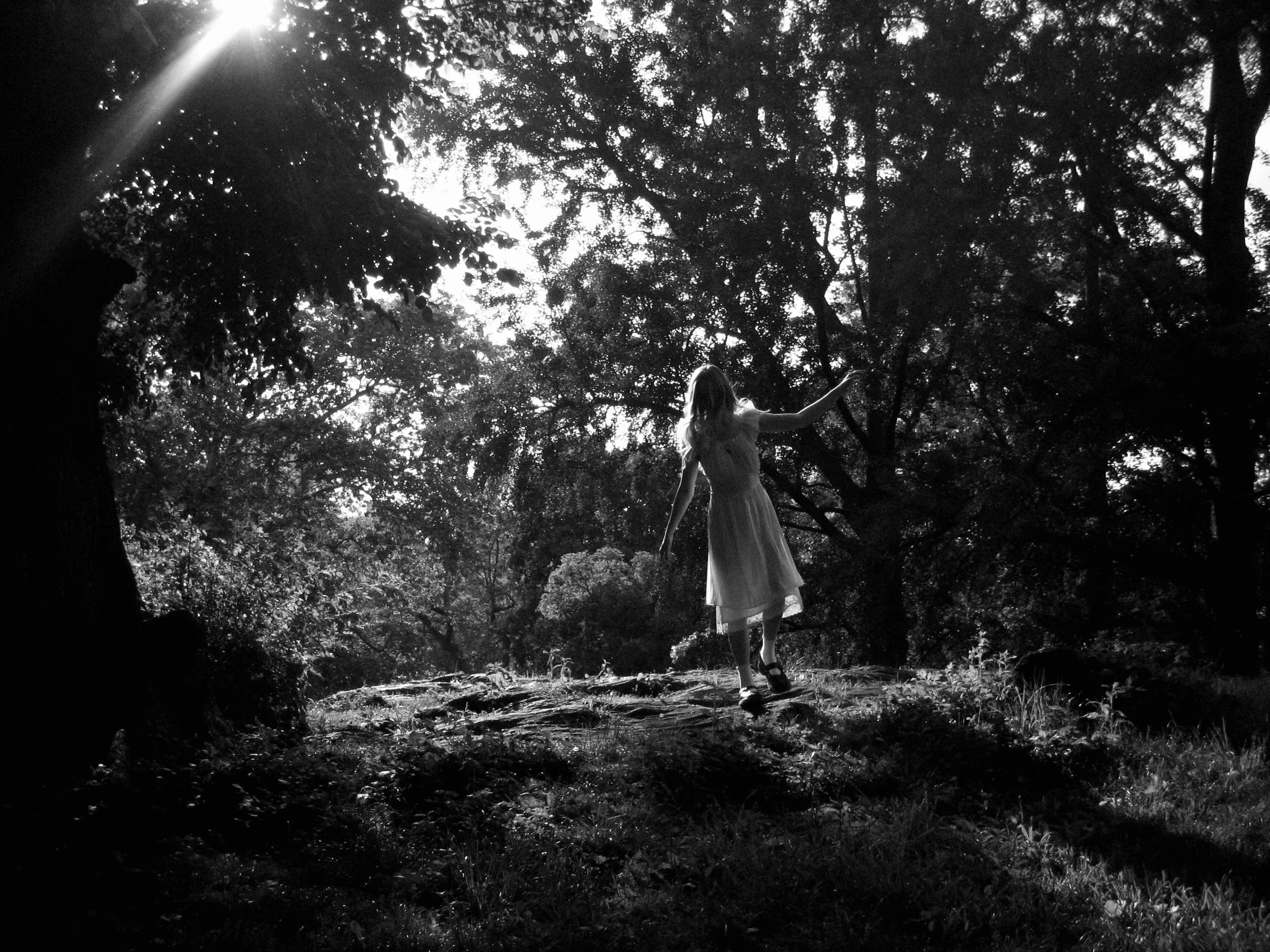 julia in central park.