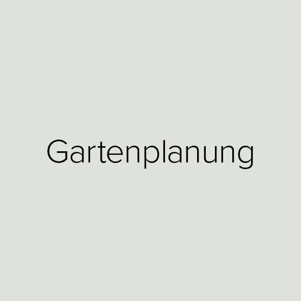 Gartenplanung