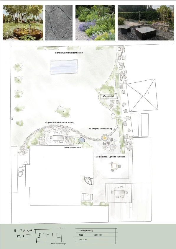 Gartenplanung auf Mass